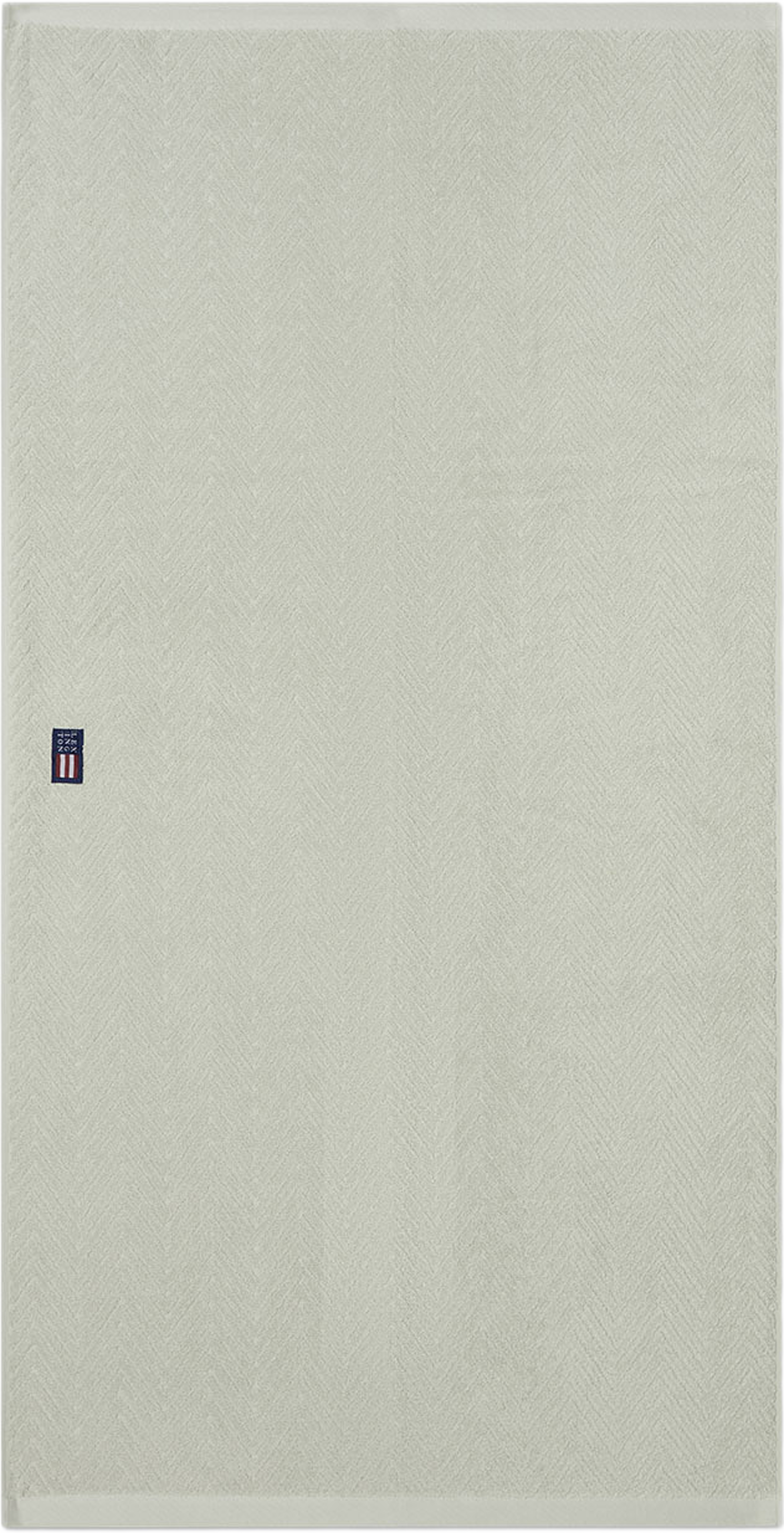 Herringbone Towel, från Lexington, i färgen Sage Green. Klicka för att öppna bilden i stort format