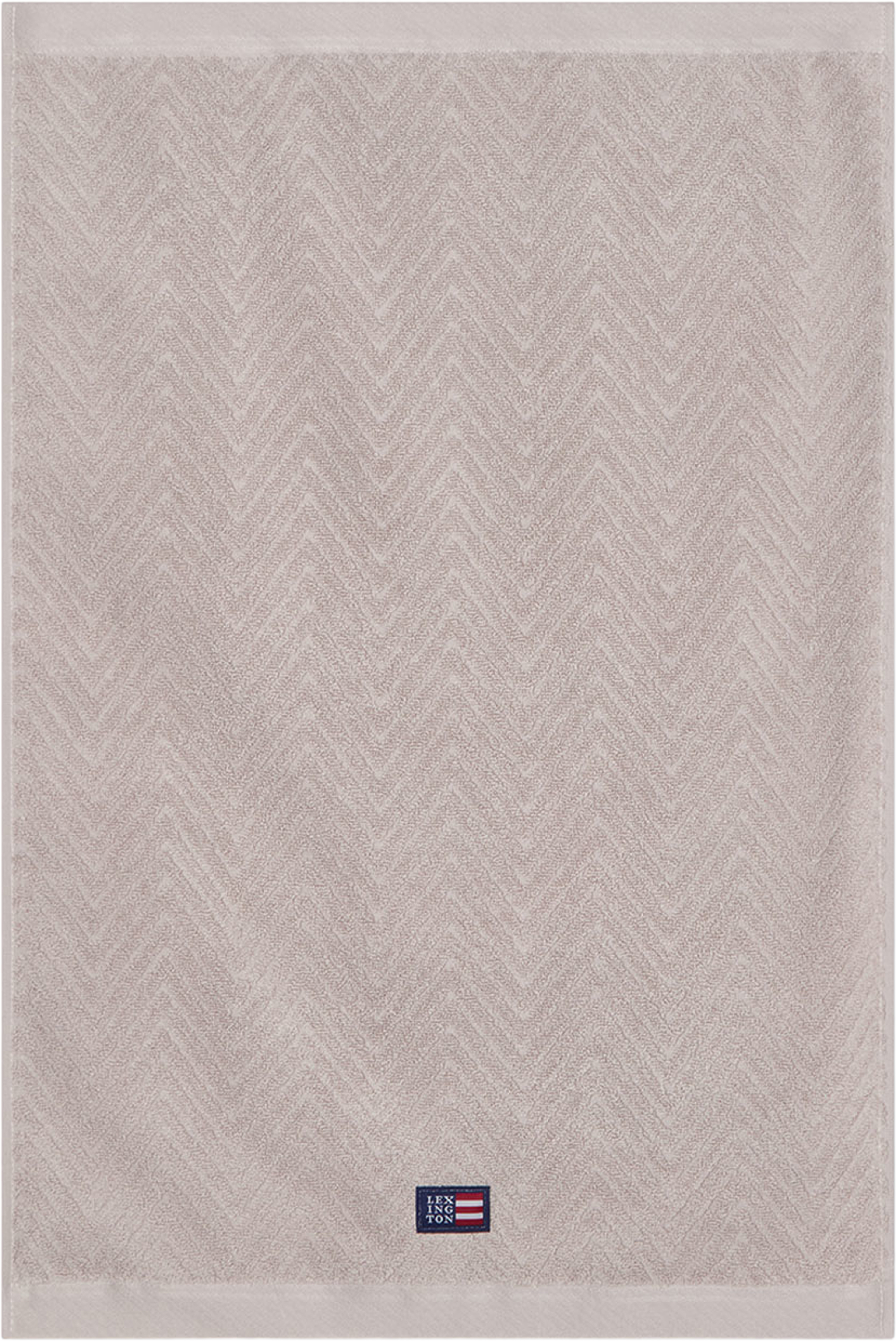 Herringbone Towel Med Grey, från Lexington, i färgen Med. Gray. Klicka för att öppna bilden i stort format