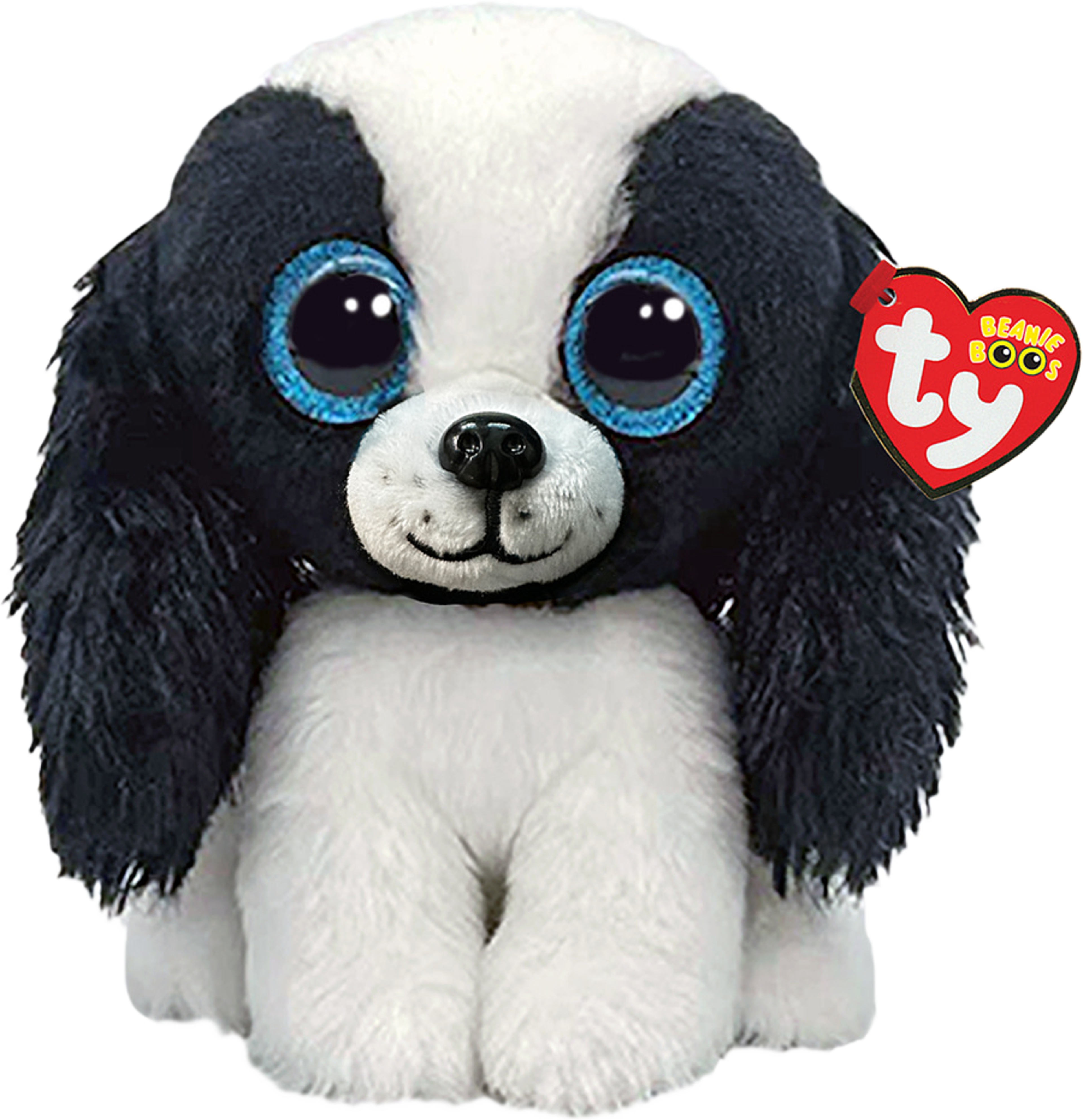 Sissy Dog Blk/Wht Reg, från TY. Klicka för att öppna bilden i stort format