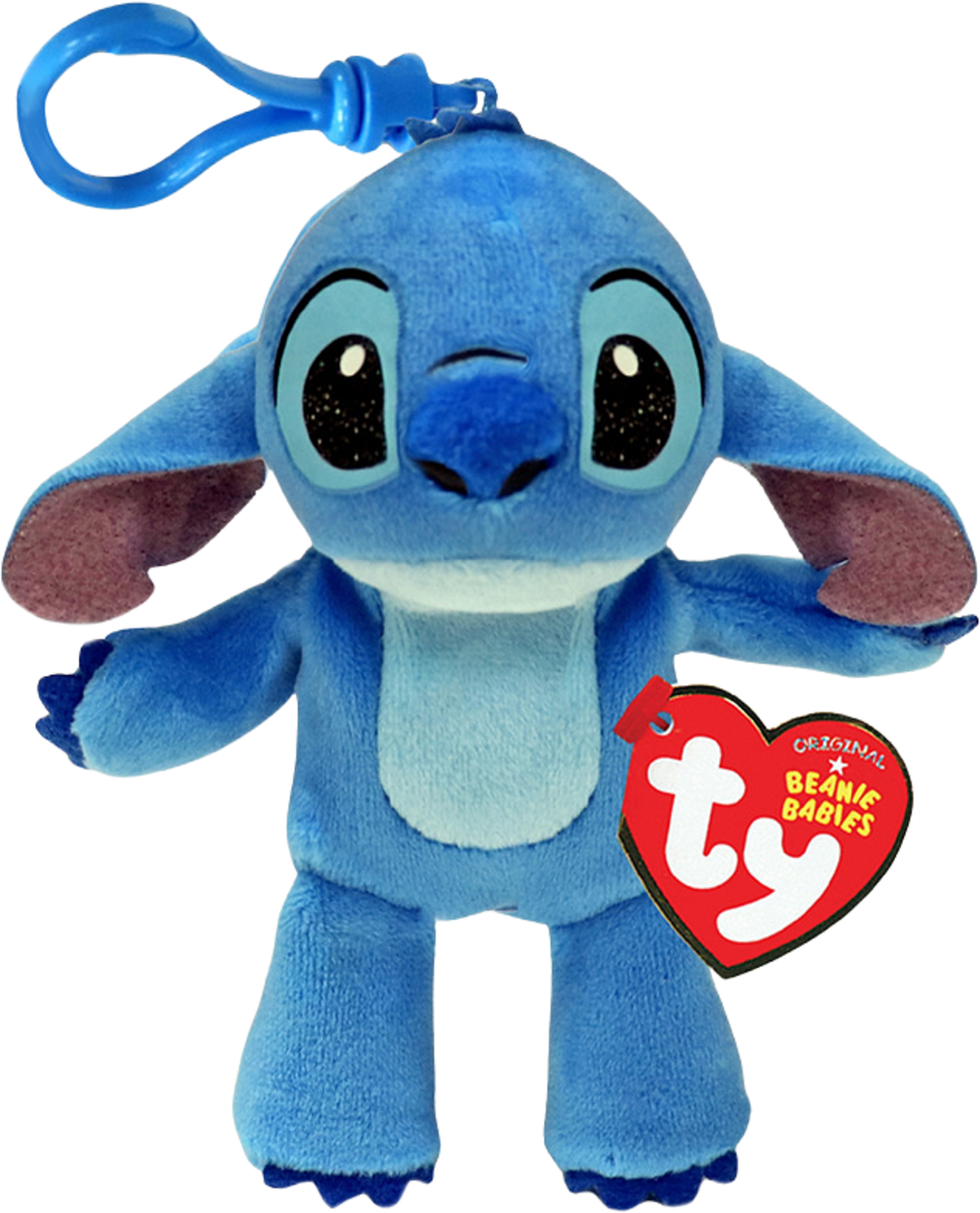 Stitch Alien Floppy Clip, från TY. Klicka för att öppna bilden i stort format