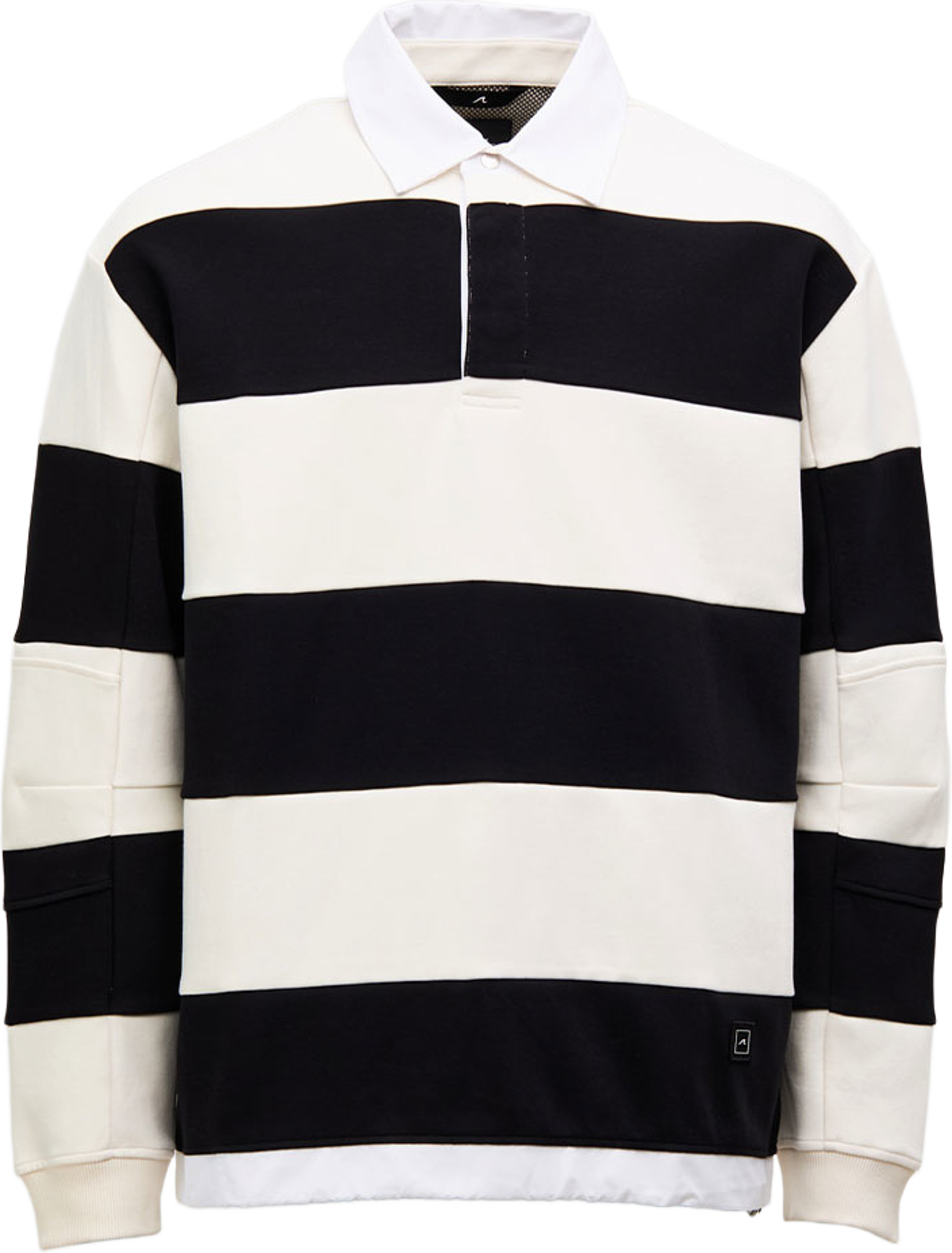 Hornsea Rugby Tröja, från Cesar, i färgen Off White/Black Striped. Klicka för att öppna bilden i stort format