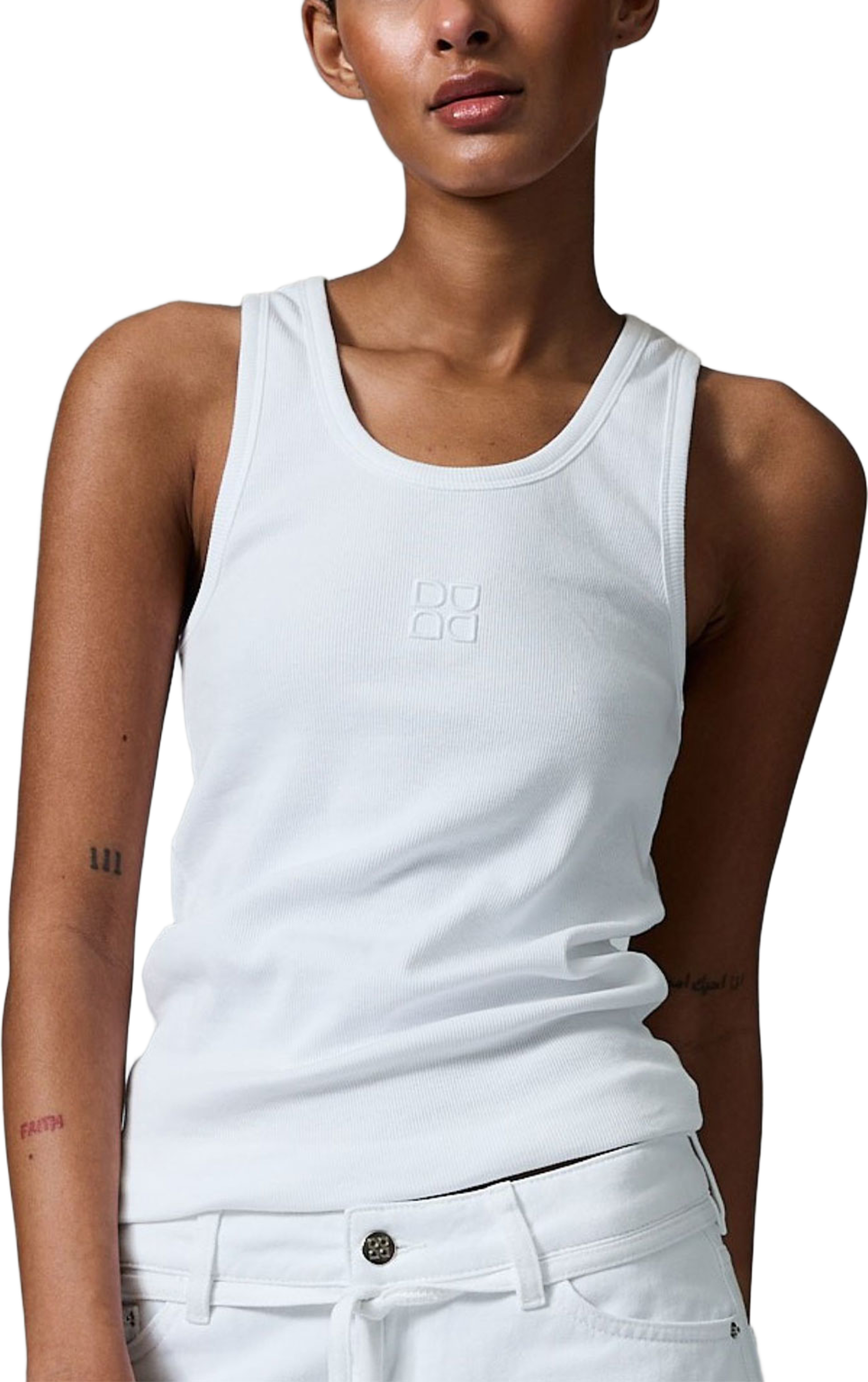 Camilo - Classic Rib, från DAY Birger et Mikkelsen, i färgen Bright White. Klicka för att öppna bilden i stort format