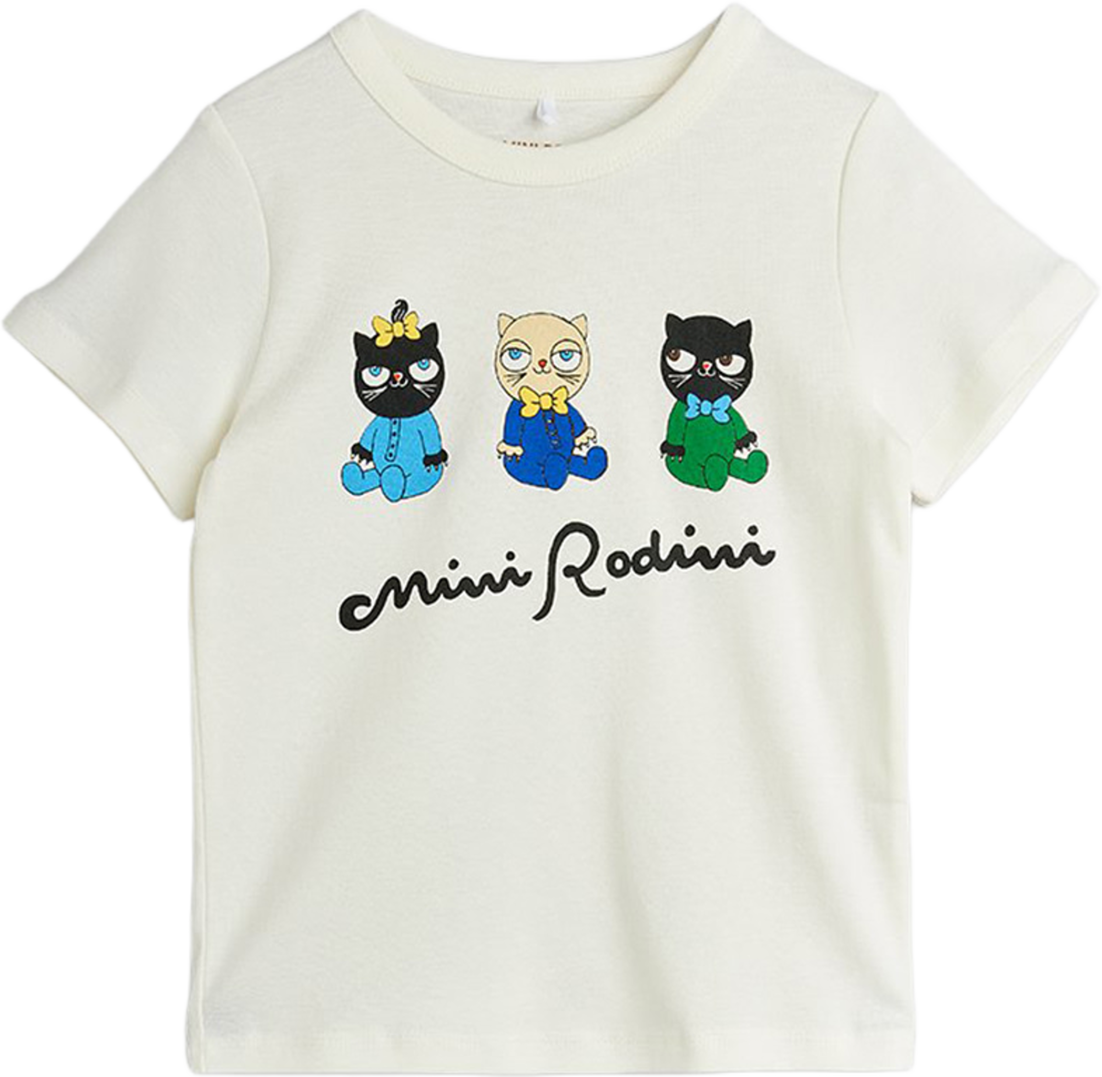 Minibabies T-Shirt, från Mini Rodini, i färgen White. Klicka för att öppna bilden i stort format