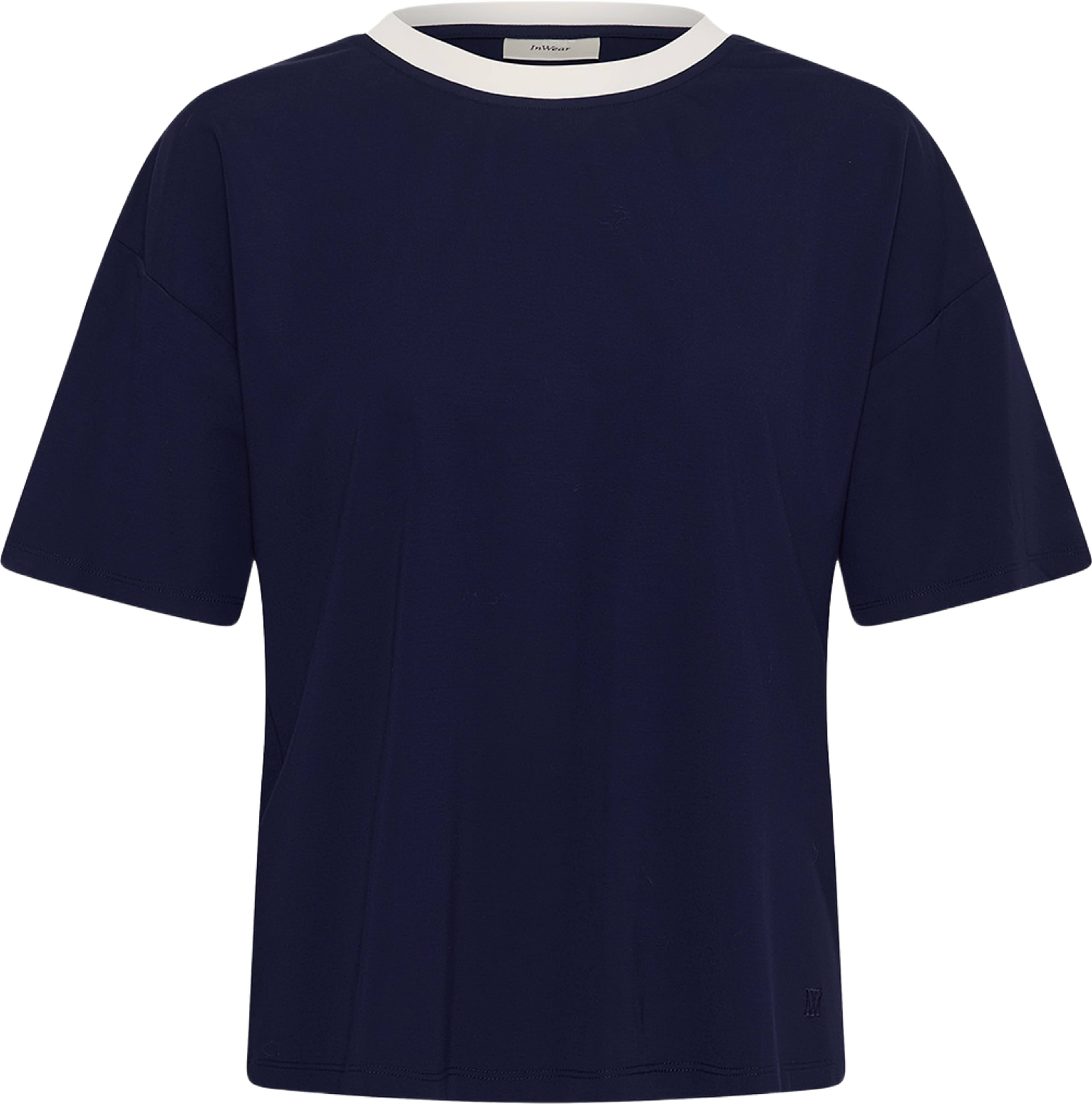 LuxaiIW Tshirt, från Inwear, i färgen Navy/Vanilla. Klicka för att öppna bilden i stort format