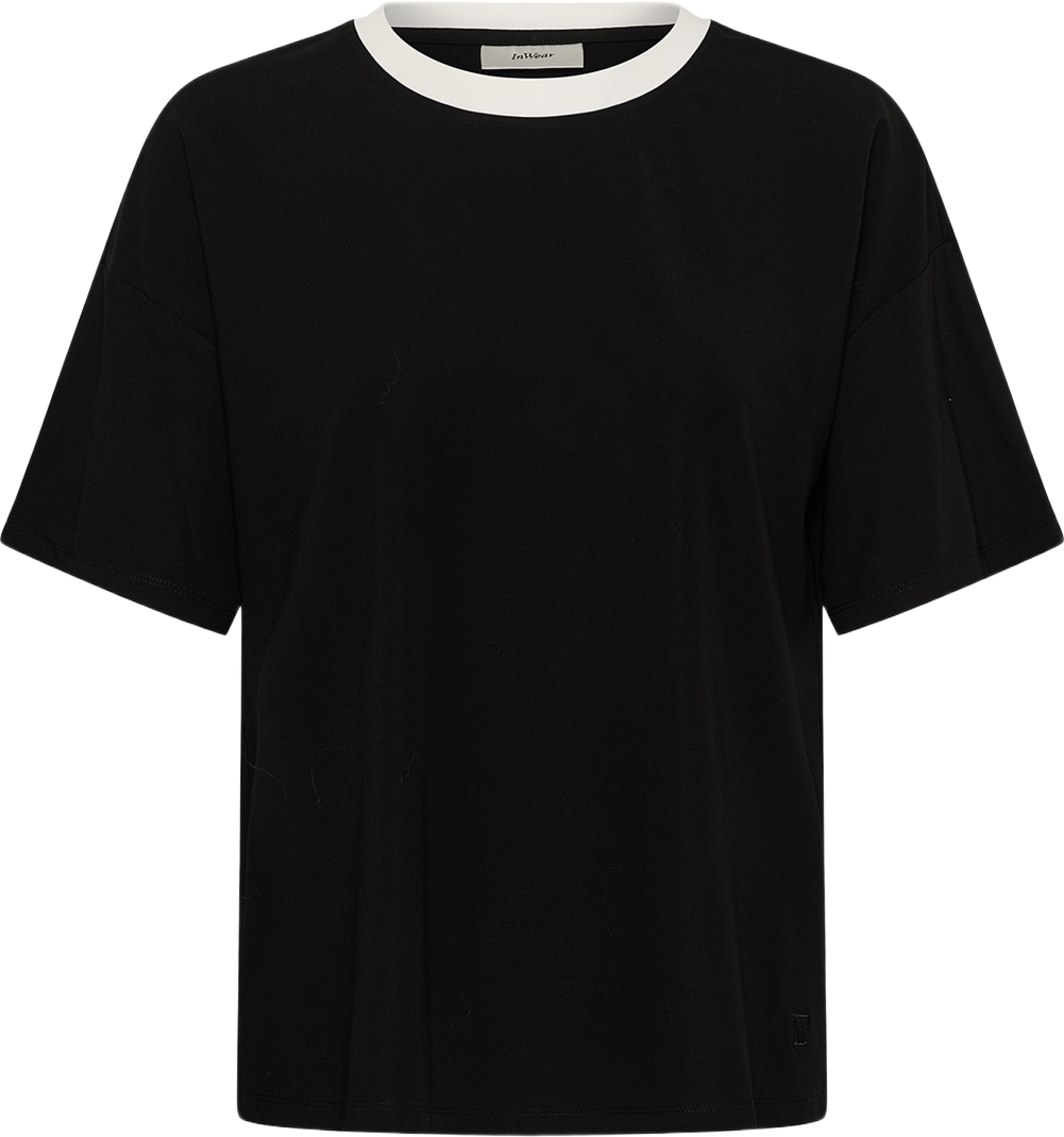 LuxaiIW Tshirt, från Inwear, i färgen Black/Vanilla. Klicka för att öppna bilden i stort format