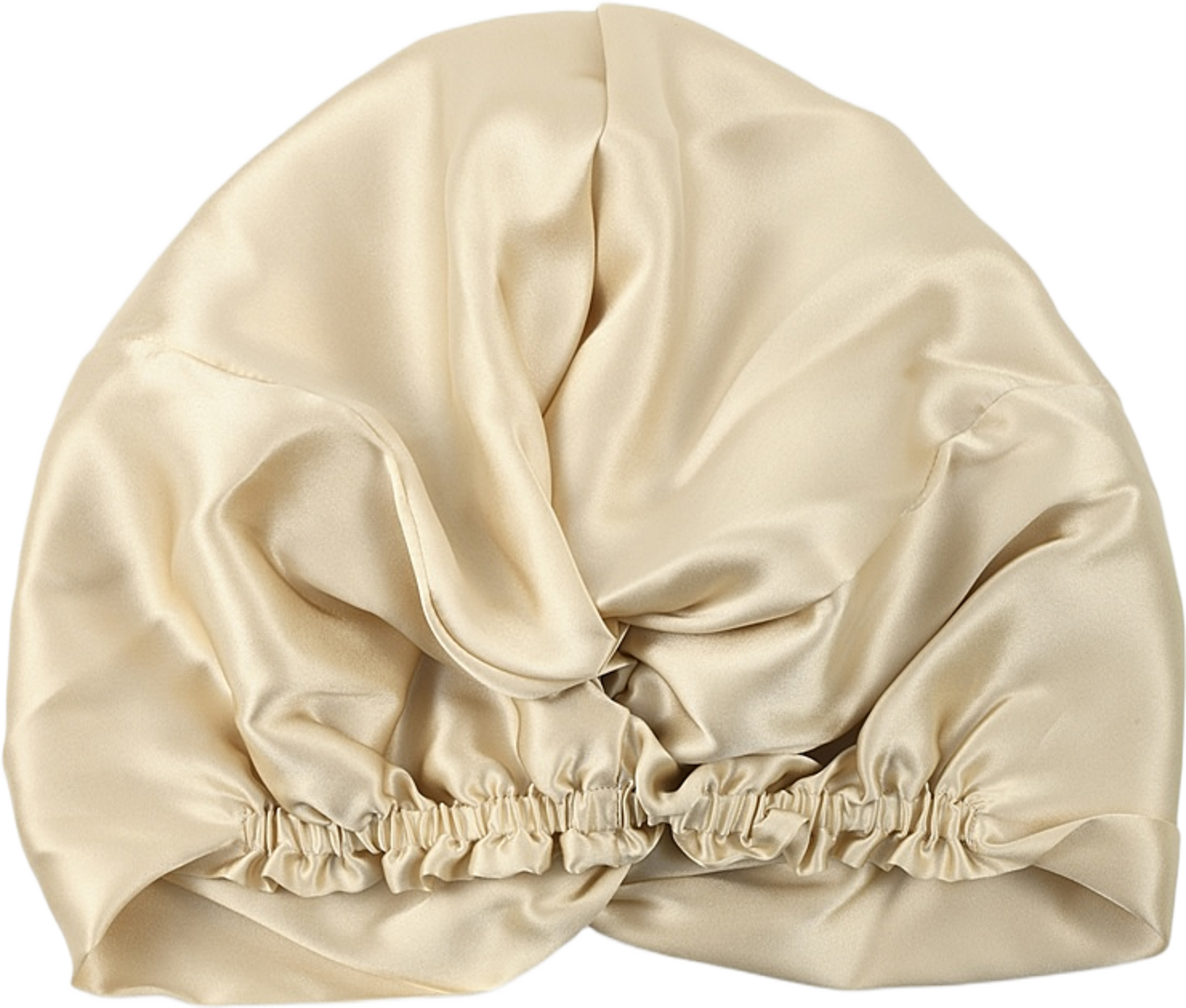 Silk Bonnet, från Å BEAUTY, i färgen Champagne. Klicka för att öppna bilden i stort format