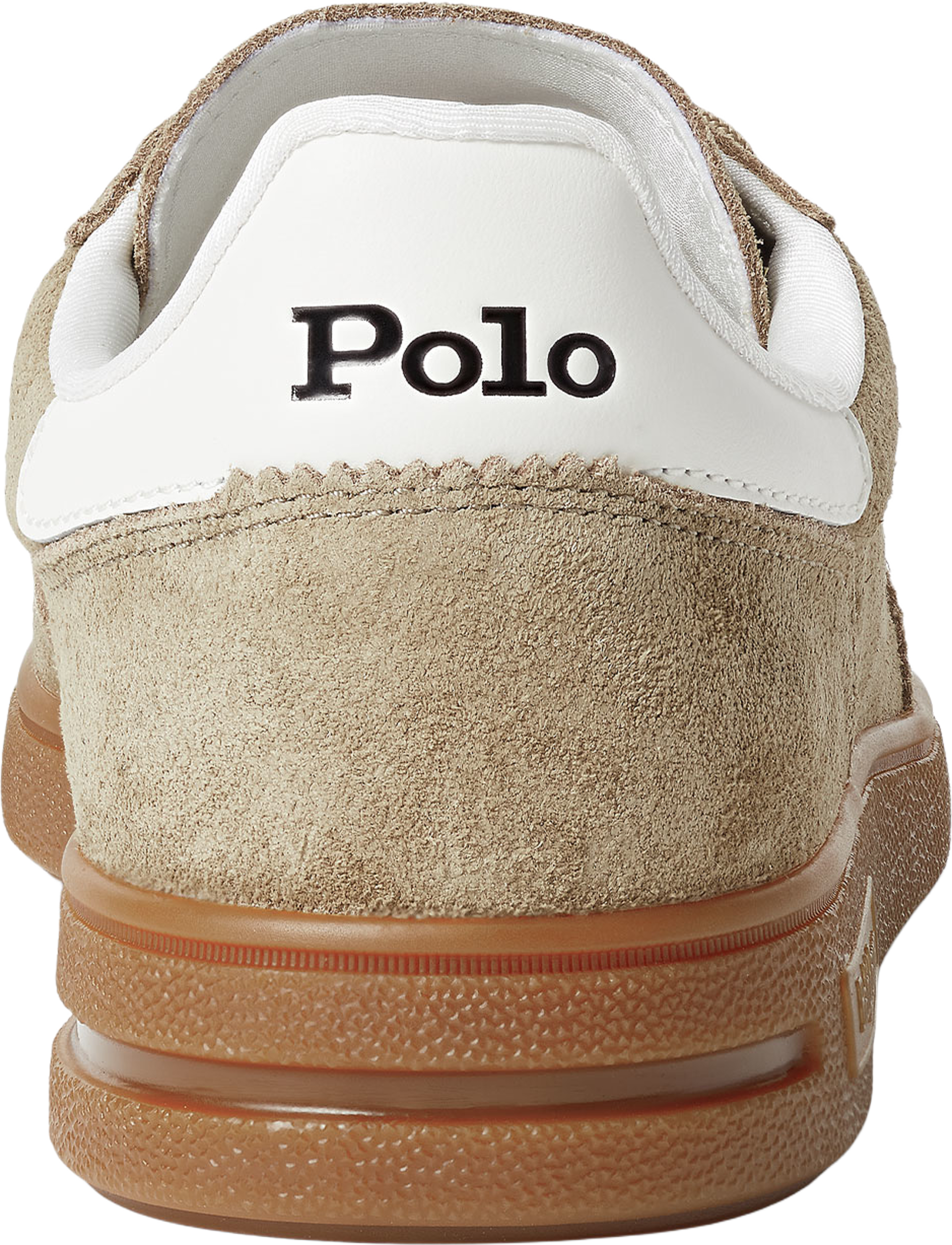 Bedford Suede Sneaker, från Ralph Lauren, i färgen Dirty Buck/Deckwash White. Klicka för att öppna bilden i stort format