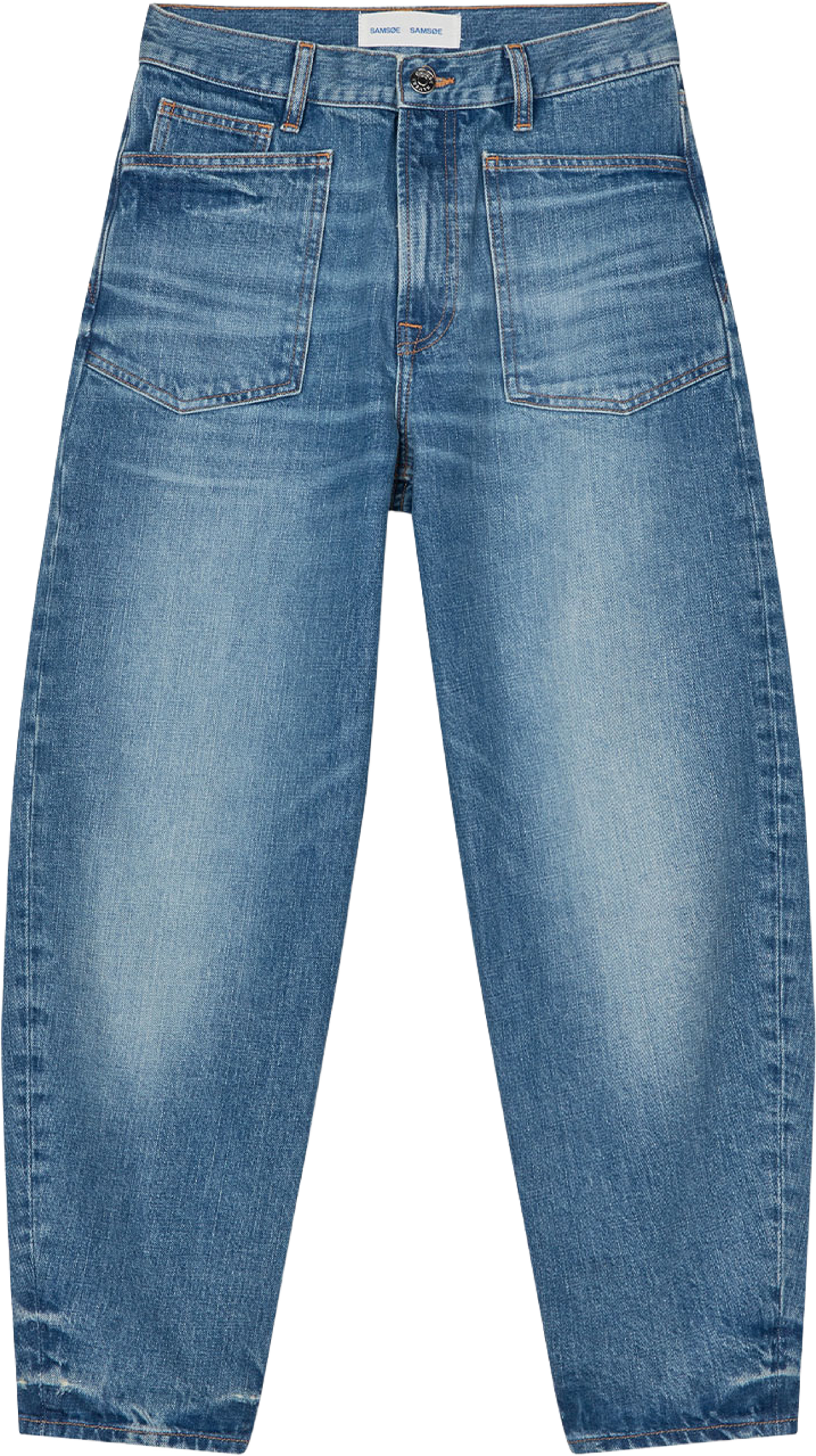 Saveyra Jeans 16013, från SAMSOE SAMSOE, i färgen Oceanic Blue. Klicka för att öppna bilden i stort format