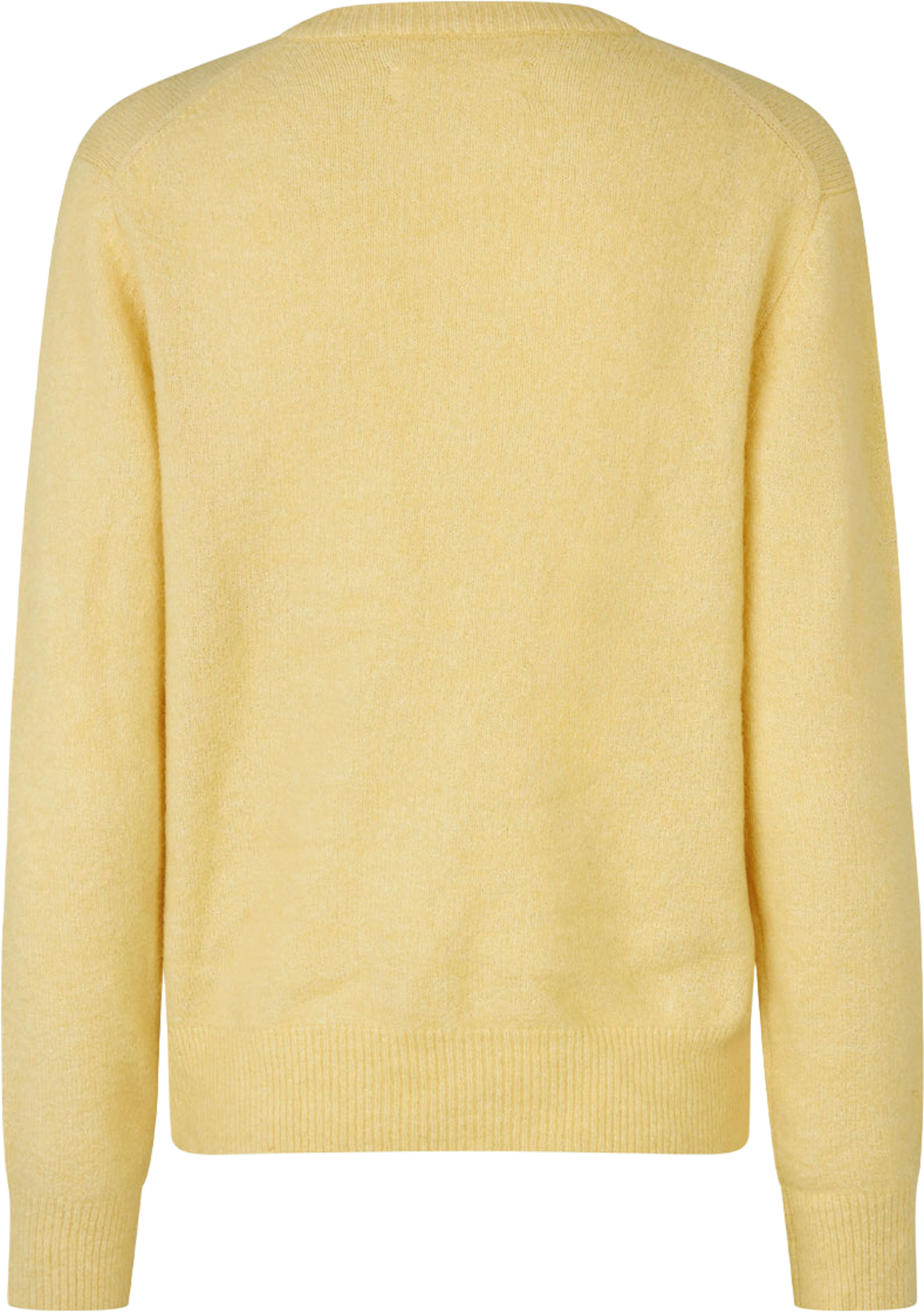 Nor short cardigan 7355, från SAMSOE SAMSOE, i färgen Straw. Klicka för att öppna bilden i stort format