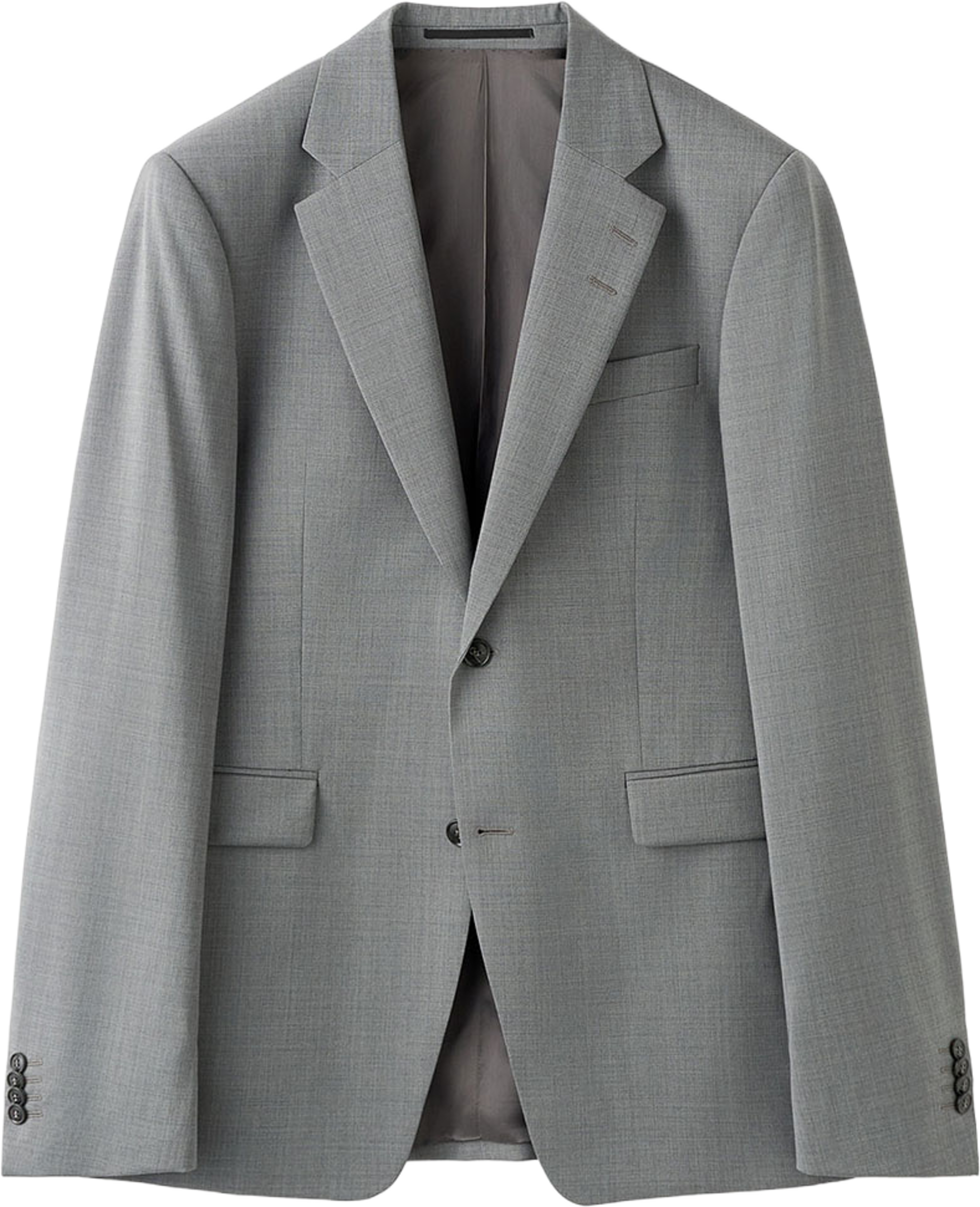Justin Semi Slim Fit Kavaj, från Tiger of Sweden, i färgen Med Grey Mel. Klicka för att öppna bilden i stort format