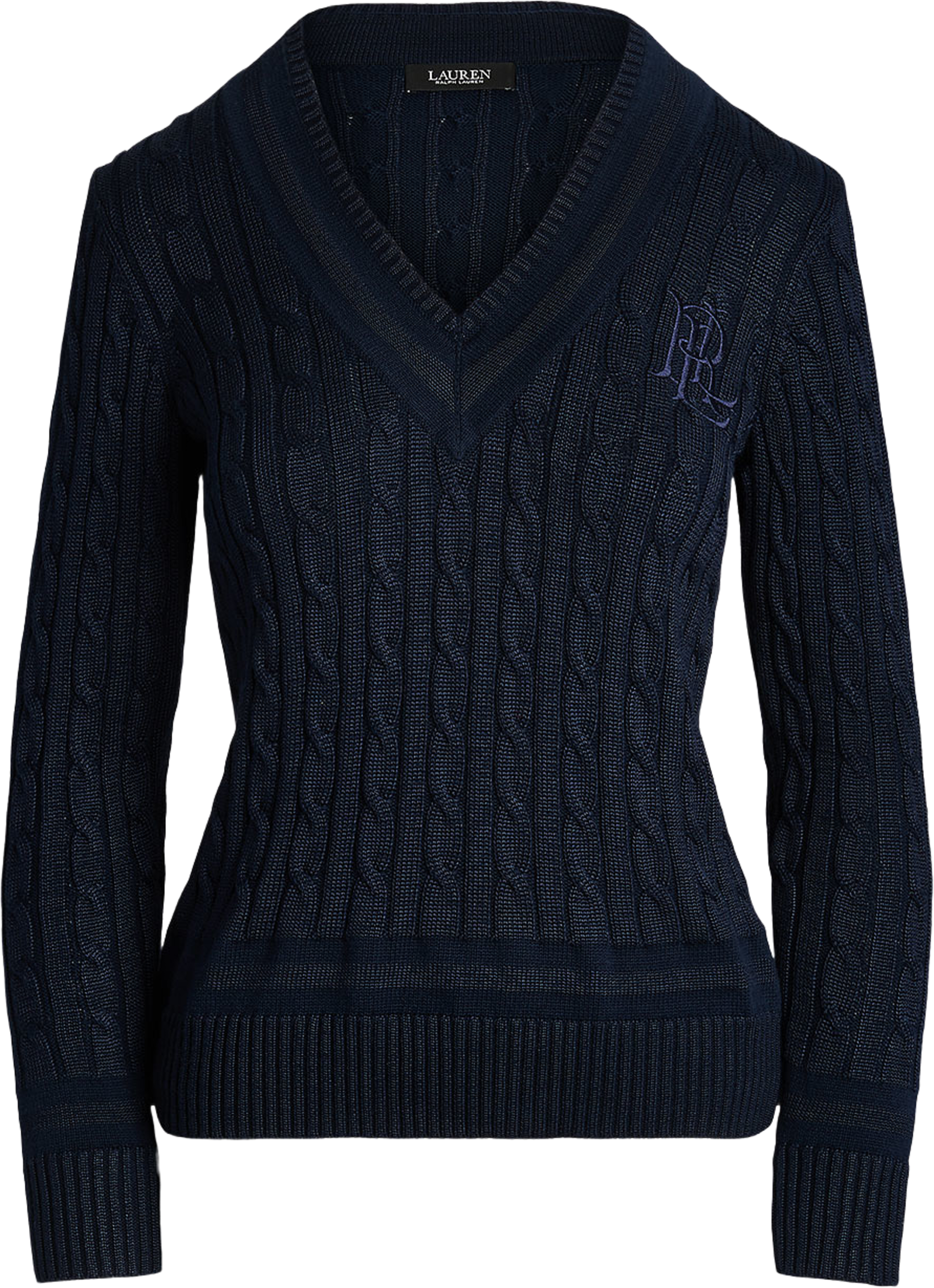 Meren Long Sleeve Pullover, från Lauren Ralph Lauren, i färgen Lauren Navy. Klicka för att öppna bilden i stort format