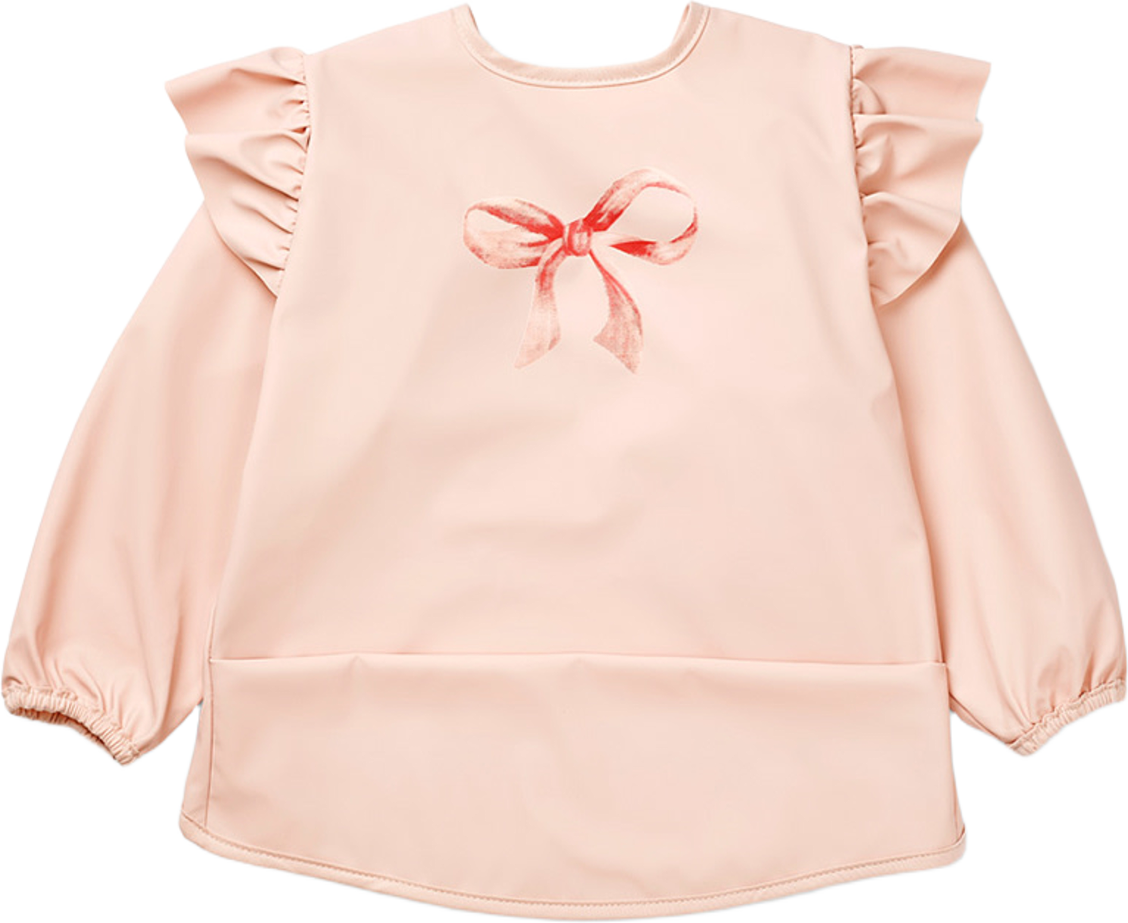 Långärmad Haklapp Rosy Bow, från Elodie Details, i färgen Rosy Bow. Klicka för att öppna bilden i stort format