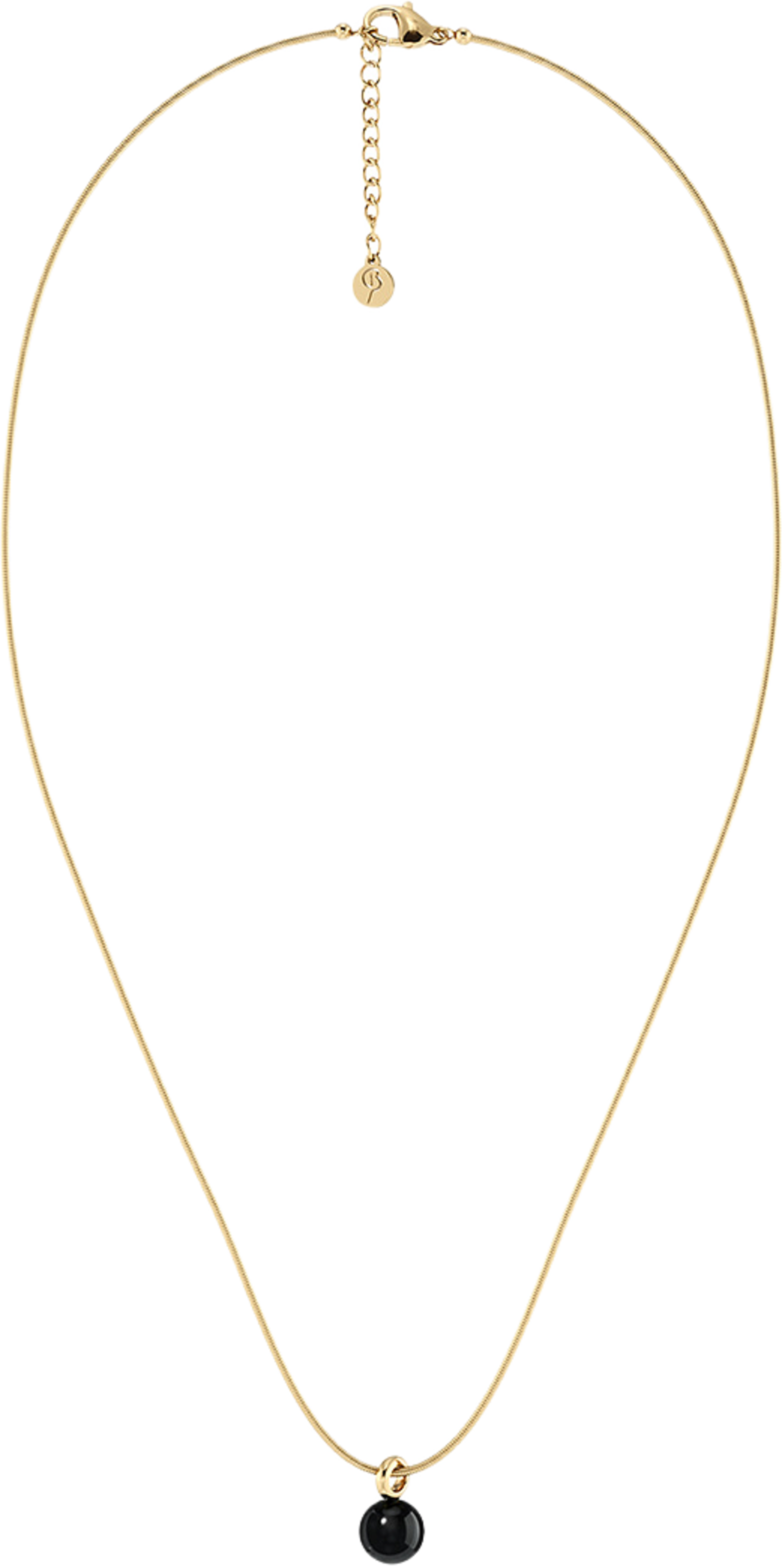 Aura Necklace S Gold/Black, från Edblad, i färgen Gold. Klicka för att öppna bilden i stort format