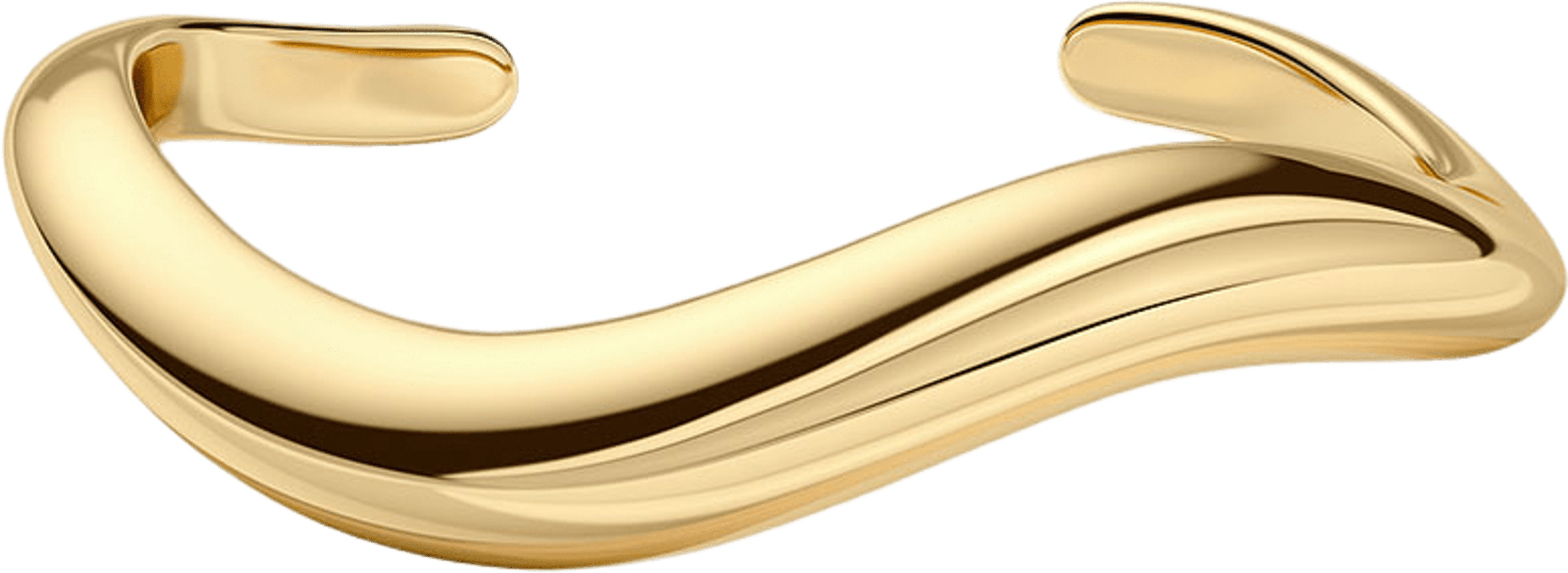 Azura Bangle Gold, från Edblad, i färgen Gold. Klicka för att öppna bilden i stort format
