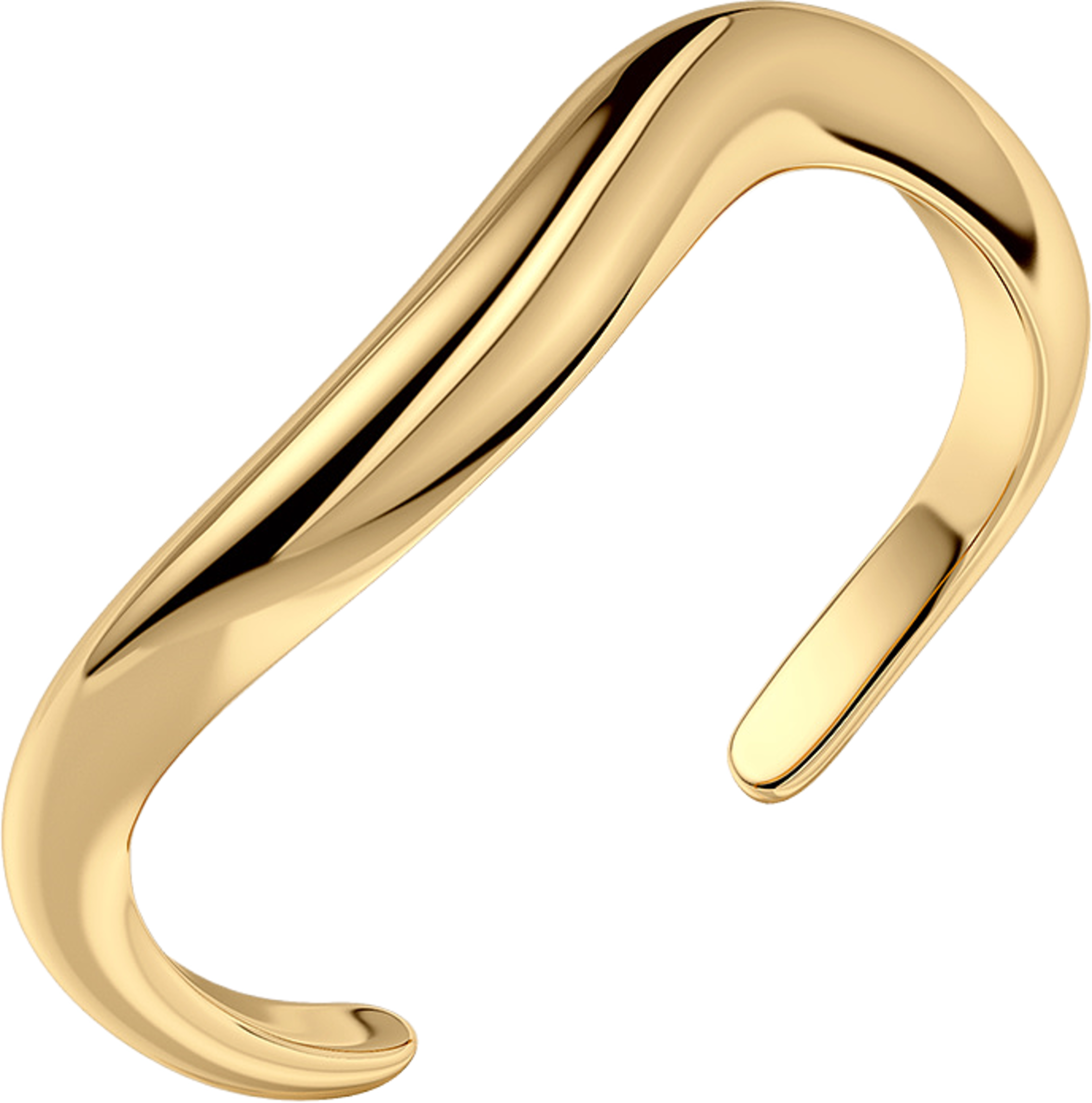 Azura Bangle Gold, från Edblad, i färgen Gold. Klicka för att öppna bilden i stort format