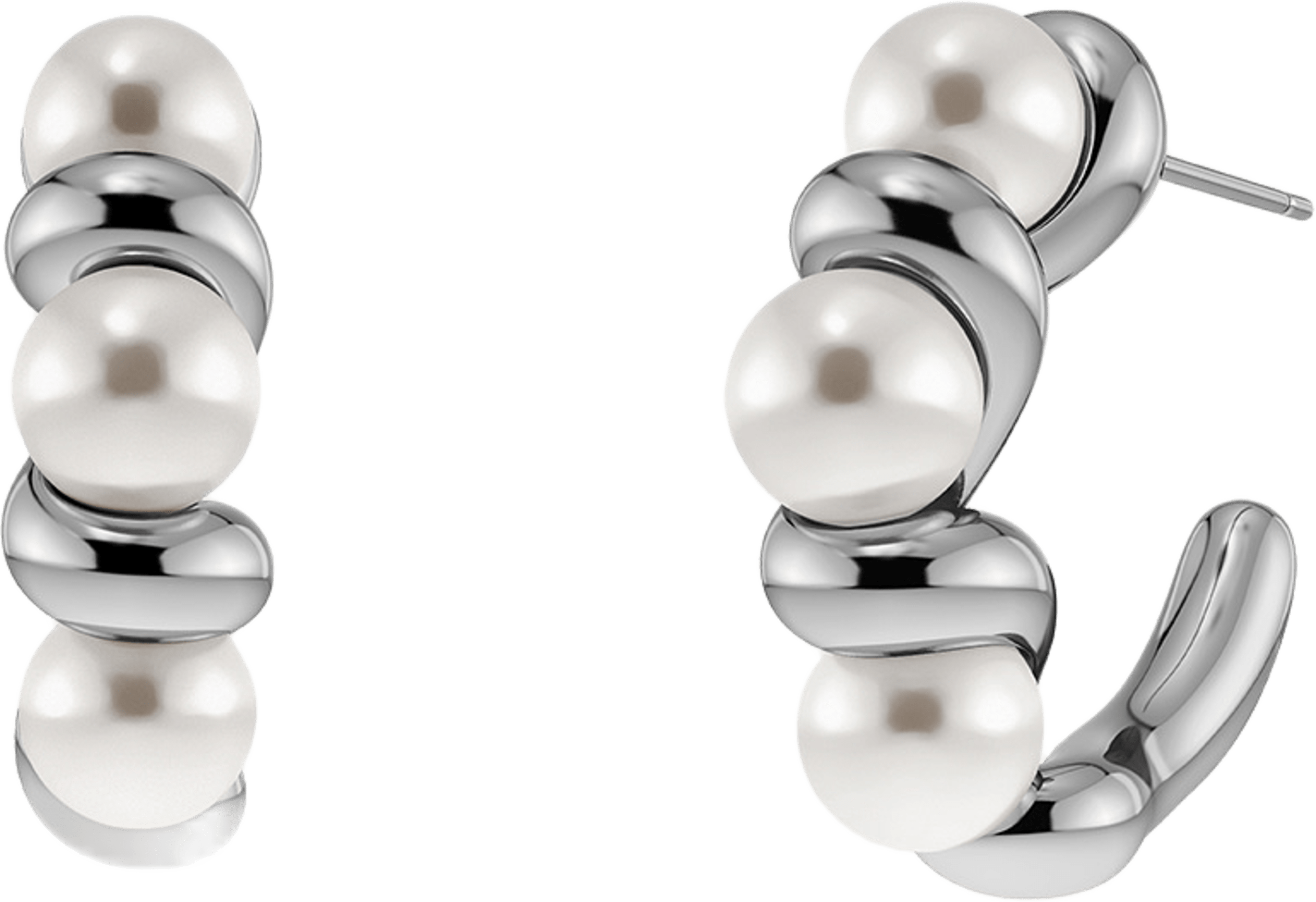 Margot Hoops L Silver, från Edblad, i färgen Silver. Klicka för att öppna bilden i stort format