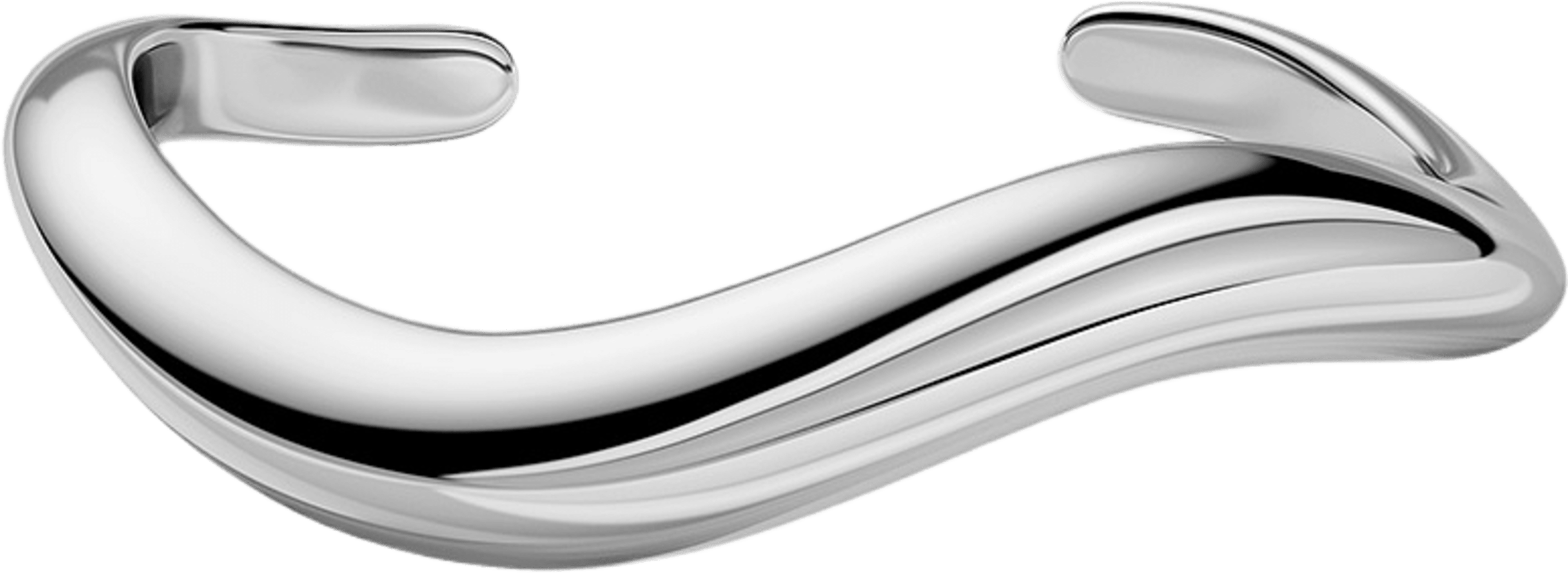 Azura Bangle Silver, från Edblad, i färgen Silver. Klicka för att öppna bilden i stort format