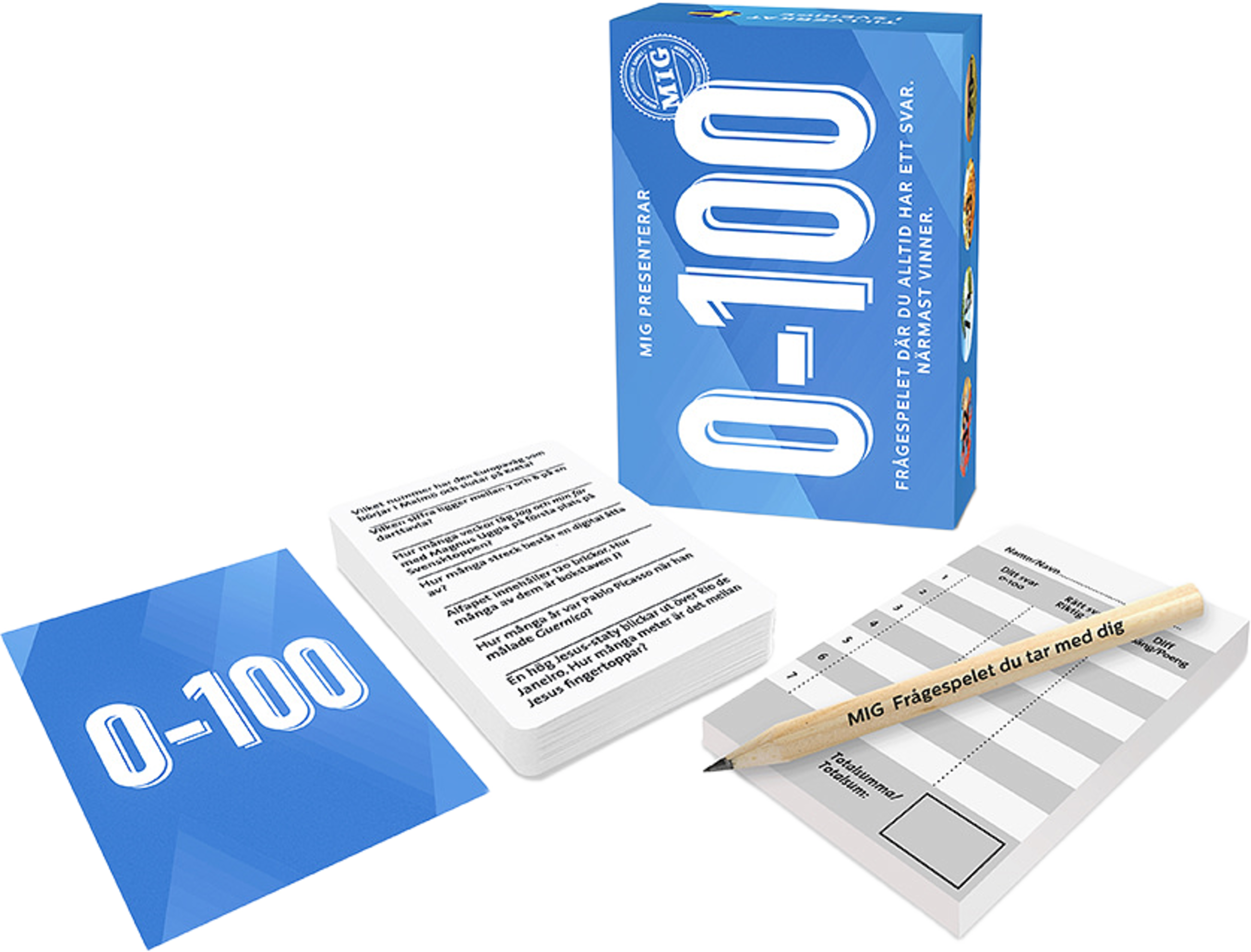 Mini 0-100 Blå, från M.I.G, i färgen Blå. Klicka för att öppna bilden i stort format