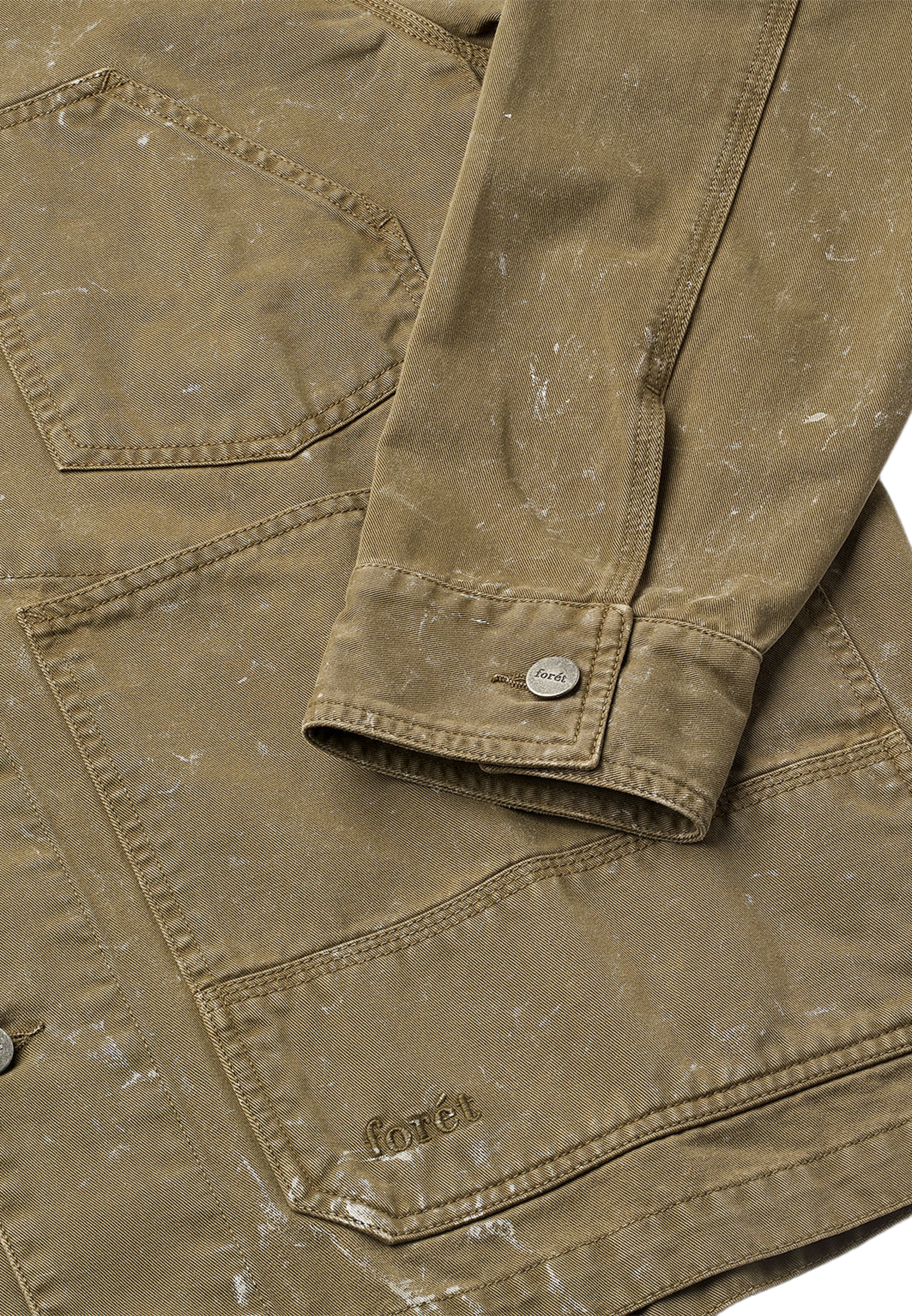 Hunter Jacket, från Forét, i färgen Antique Army. Klicka för att öppna bilden i stort format