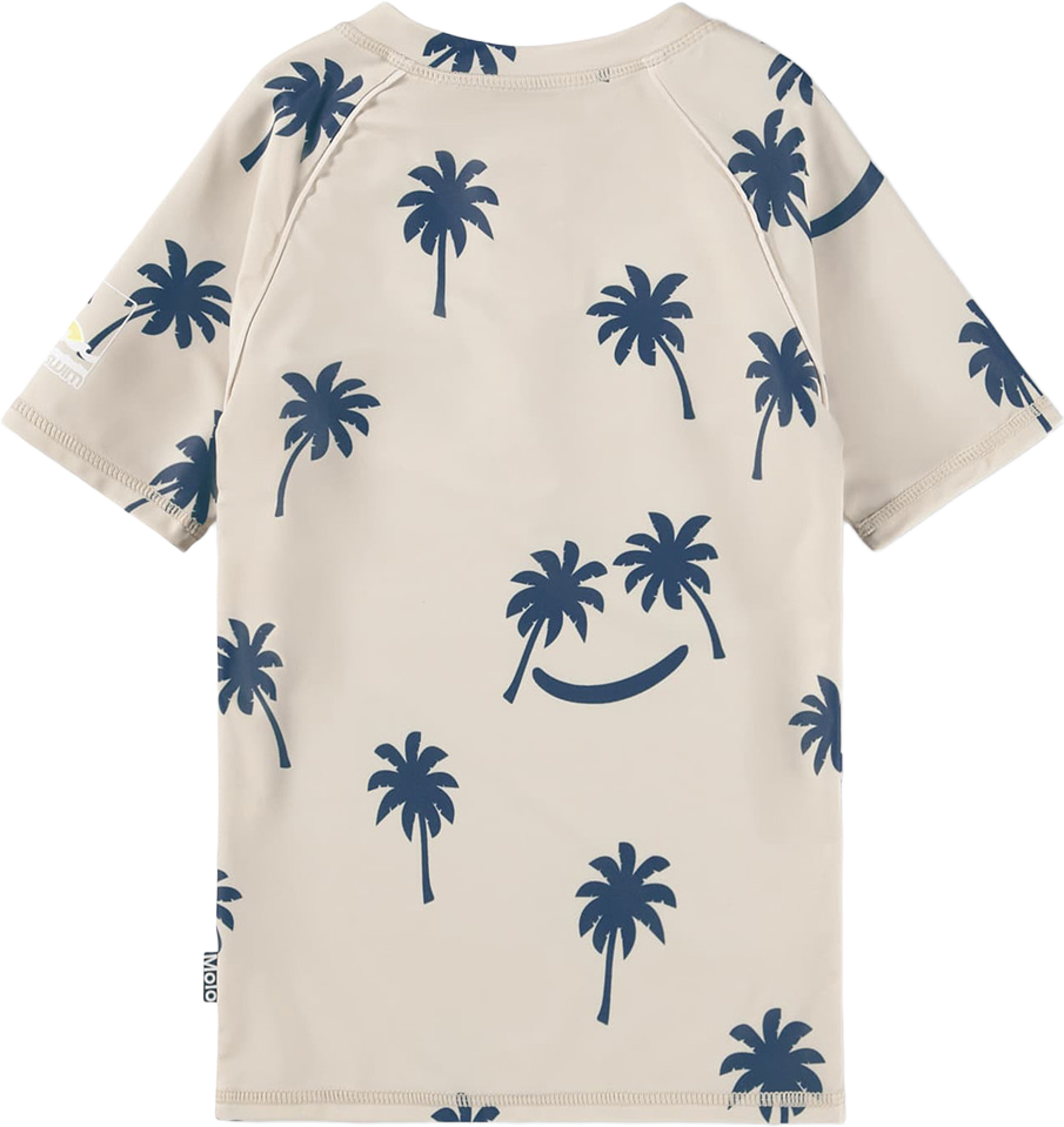 Noble T-shirt, från Molo, i färgen Palm Blue. Klicka för att öppna bilden i stort format