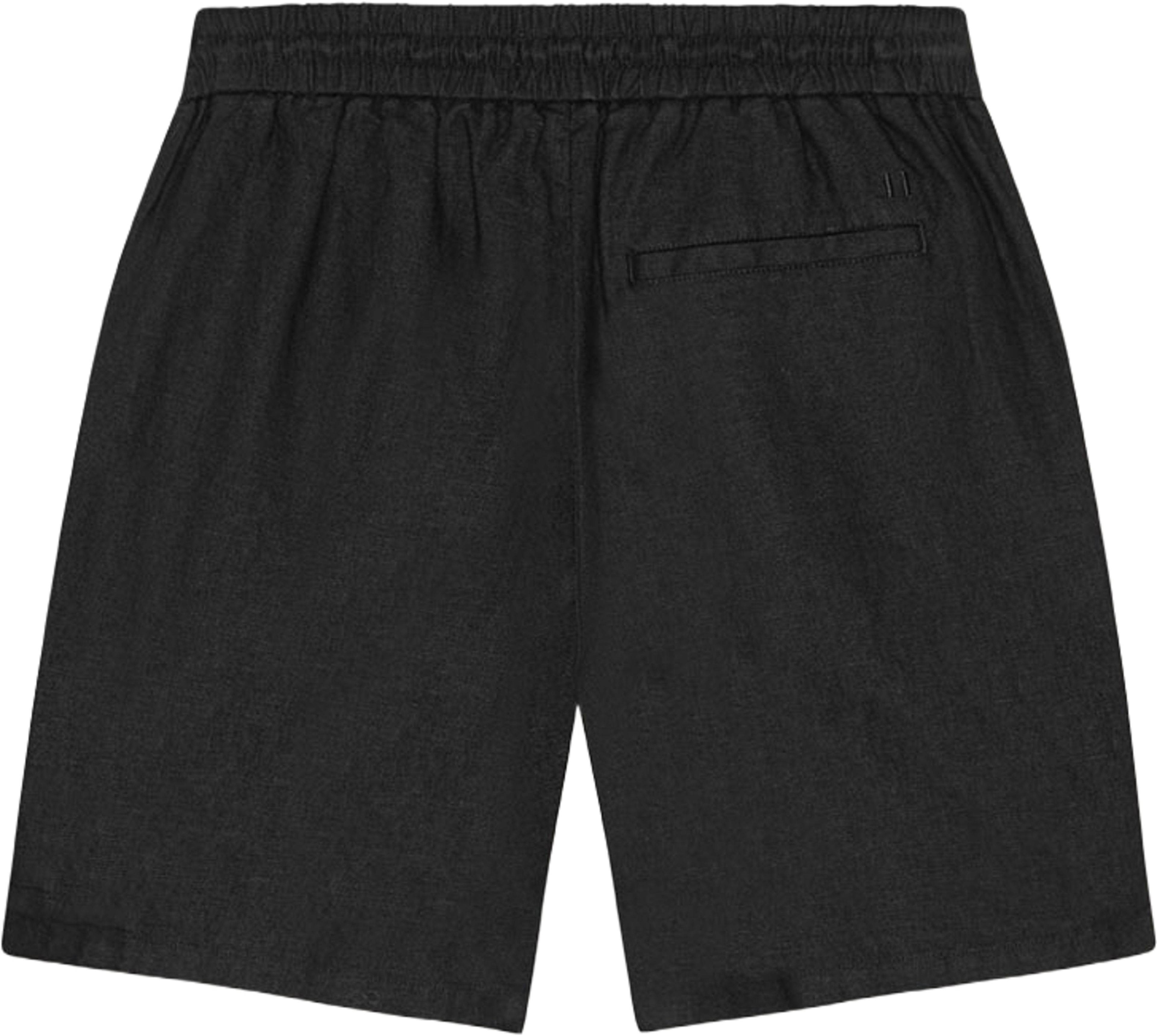 Drawstring Linen Shorts, från LES DEUX, i färgen Tap Shoe Black. Klicka för att öppna bilden i stort format