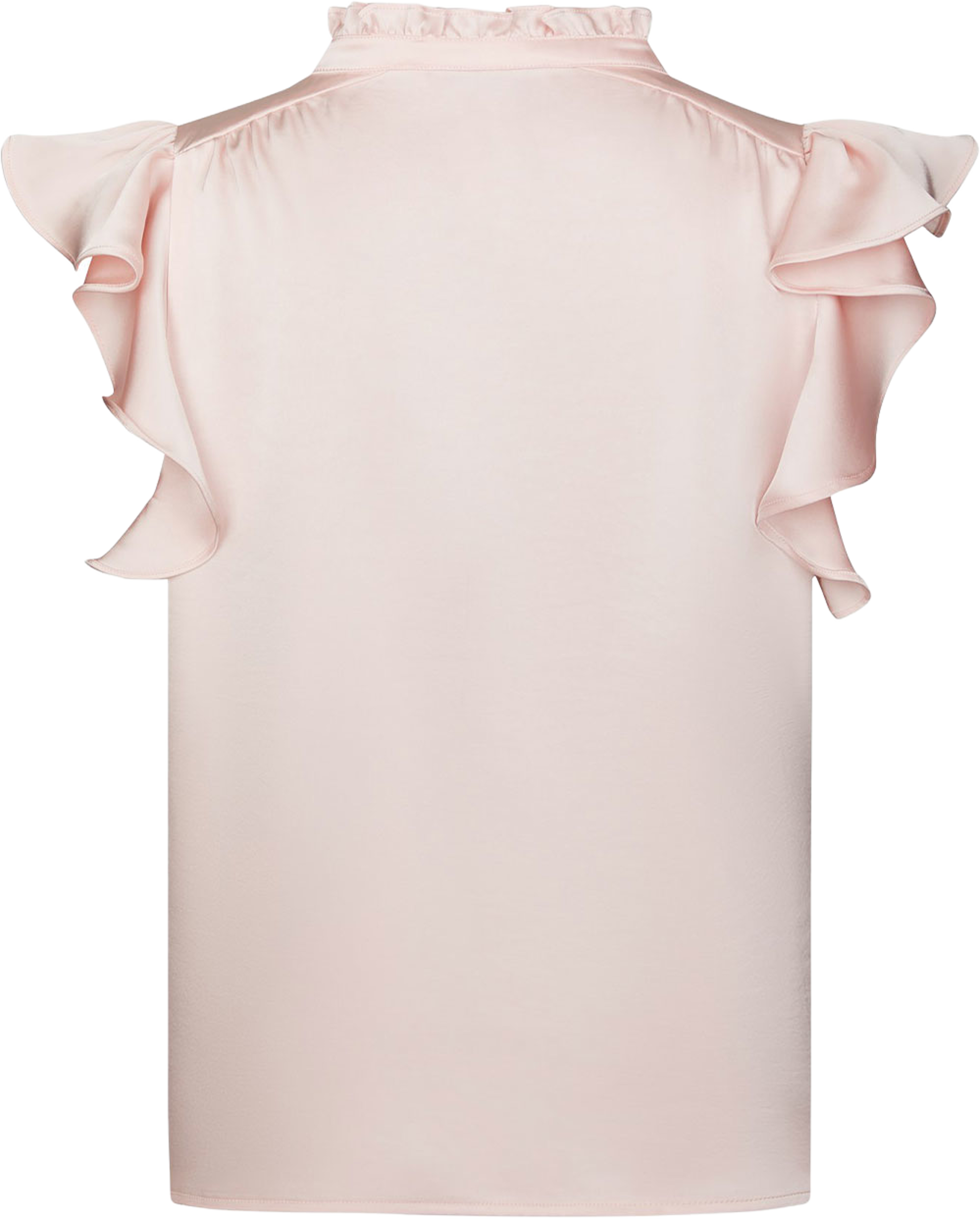 Stella Heavy Sateen Blouse, från Neo Noir, i färgen Light Pink. Klicka för att öppna bilden i stort format