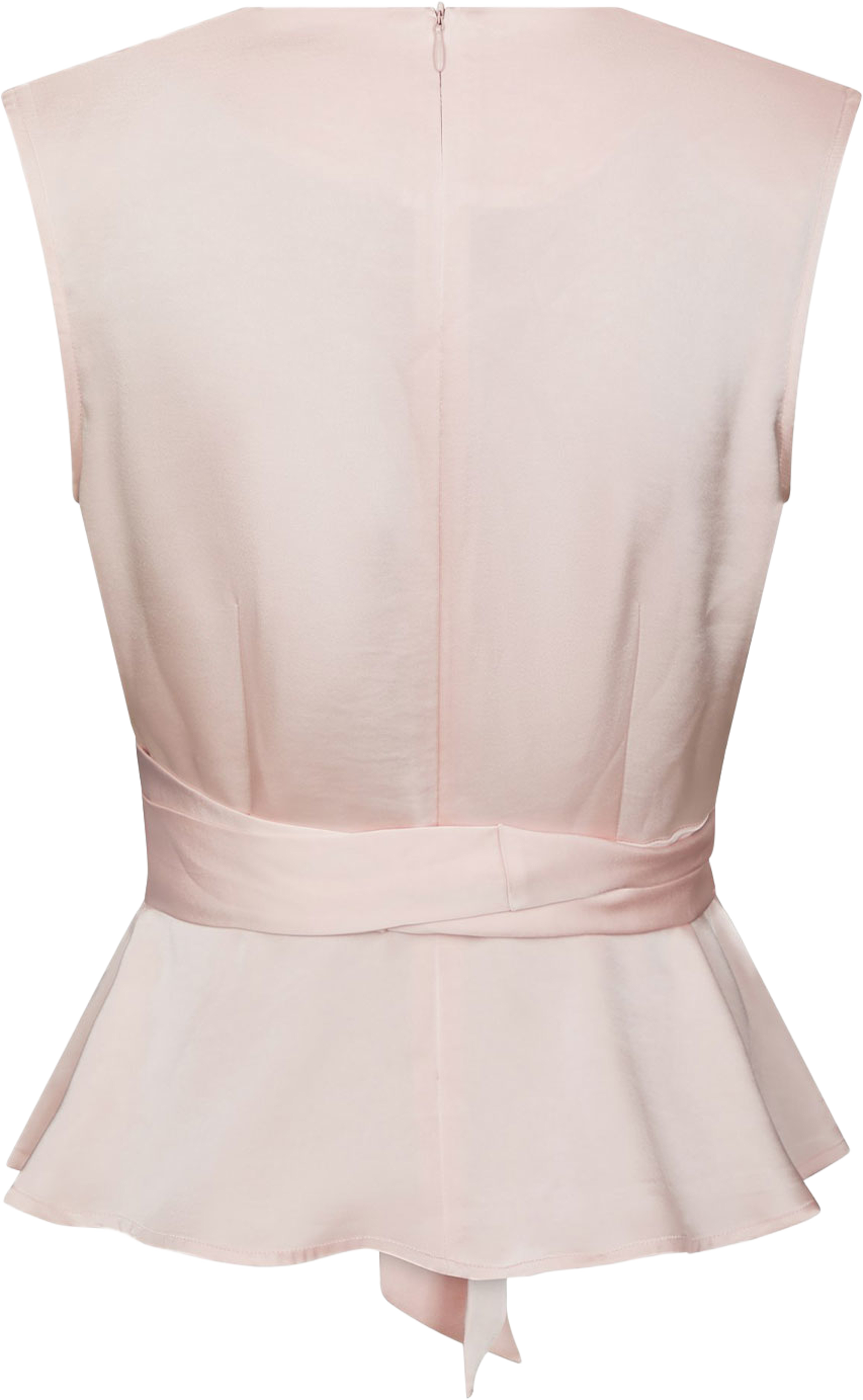 Risetta Heavy Sateen Top, från Neo Noir, i färgen Light Pink. Klicka för att öppna bilden i stort format