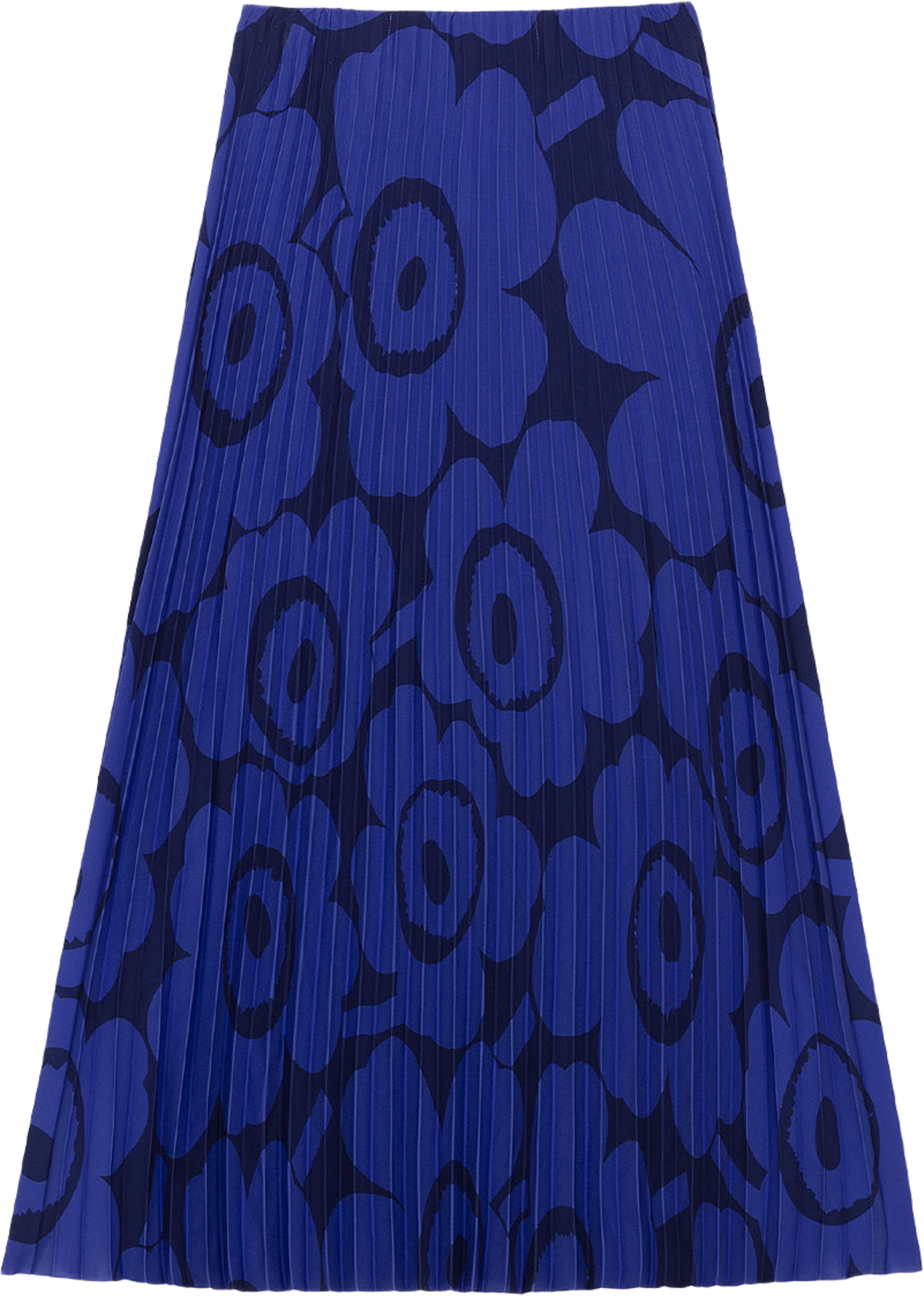Jatko Unikko, från Marimekko, i färgen Blue, Dark Blue. Klicka för att öppna bilden i stort format