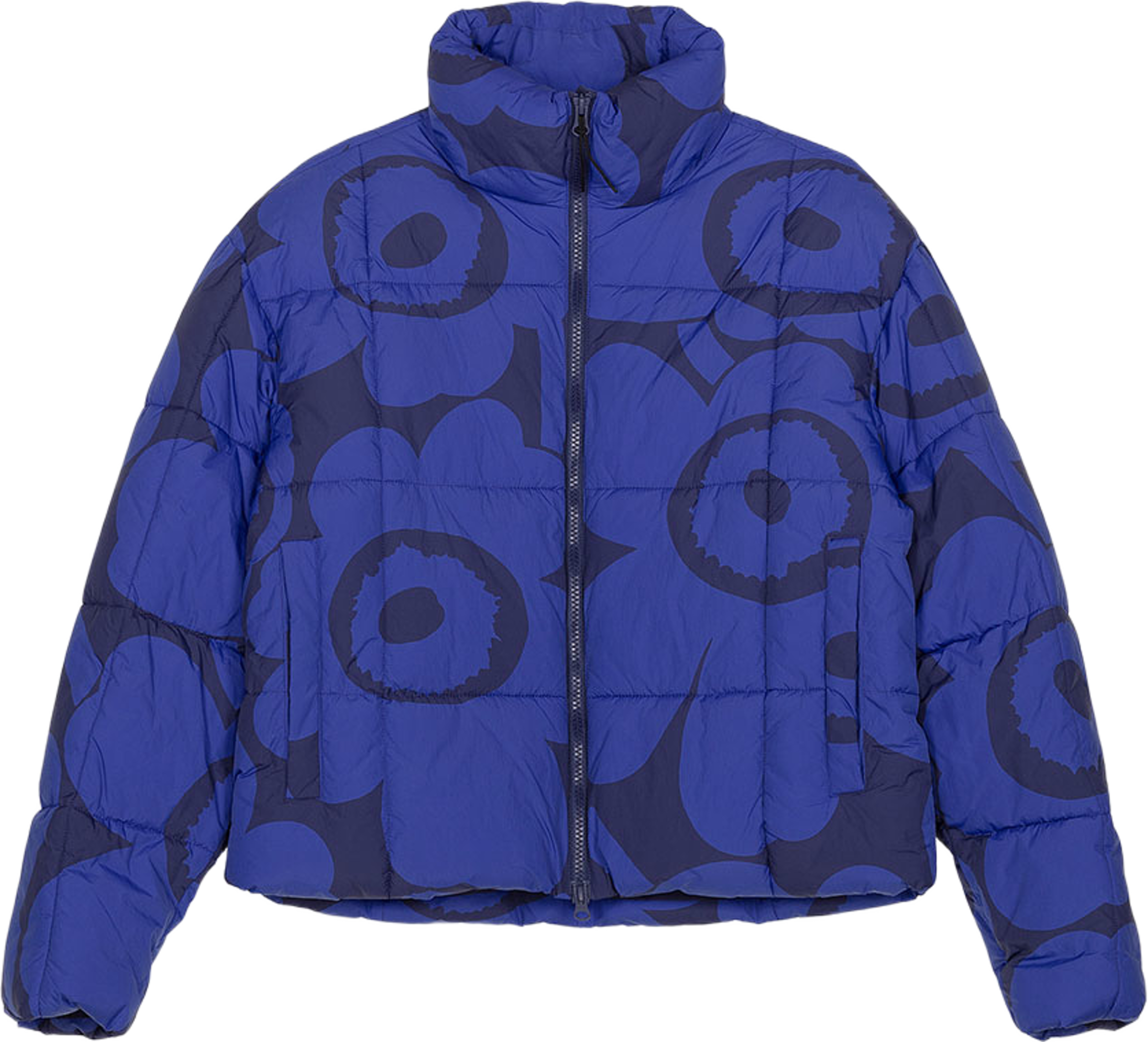 Taivos Unikko, från Marimekko, i färgen Blue, Dark Blue. Klicka för att öppna bilden i stort format