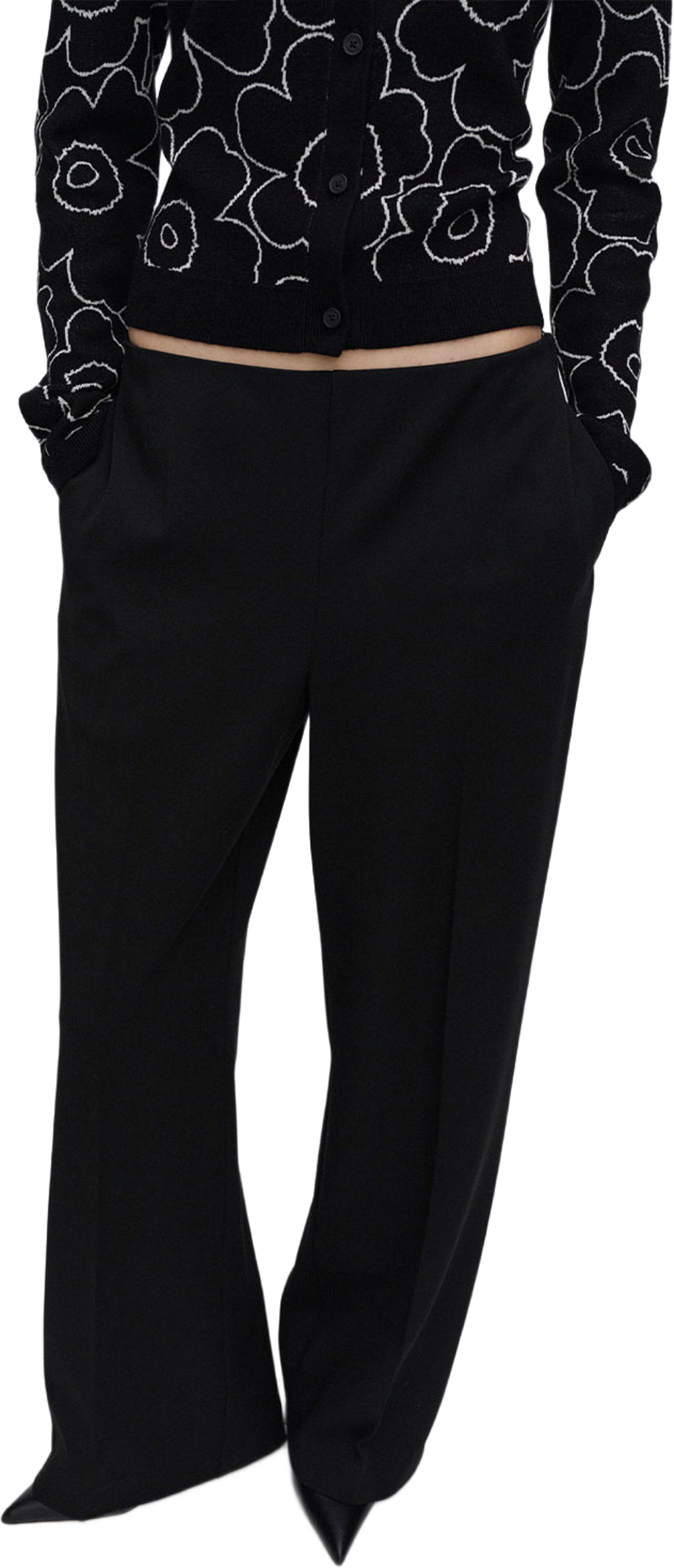 Dyyni, från Marimekko, i färgen Black. Klicka för att öppna bilden i stort format