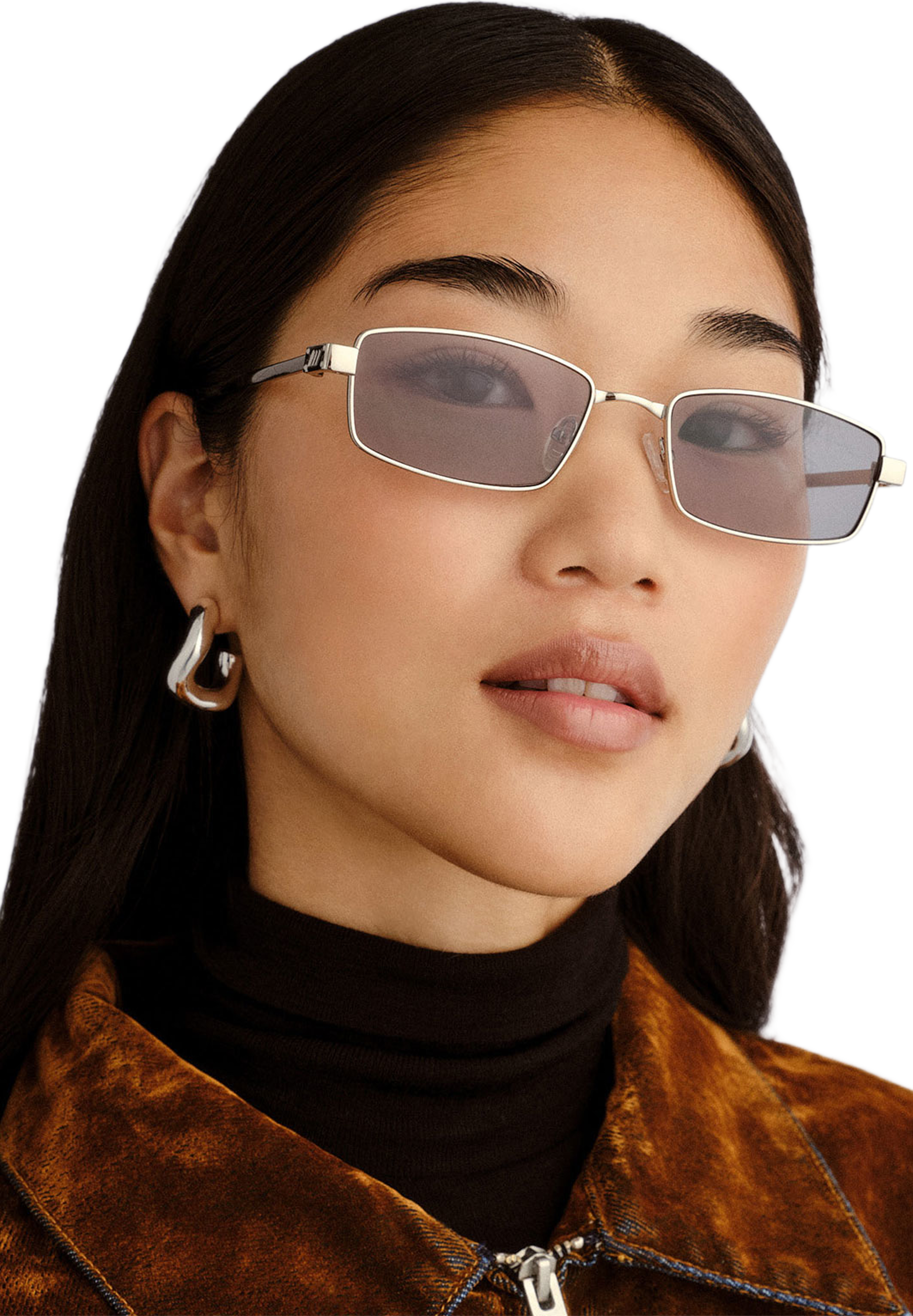 Bizarro, från Le Specs, i färgen Silver. Klicka för att öppna bilden i stort format