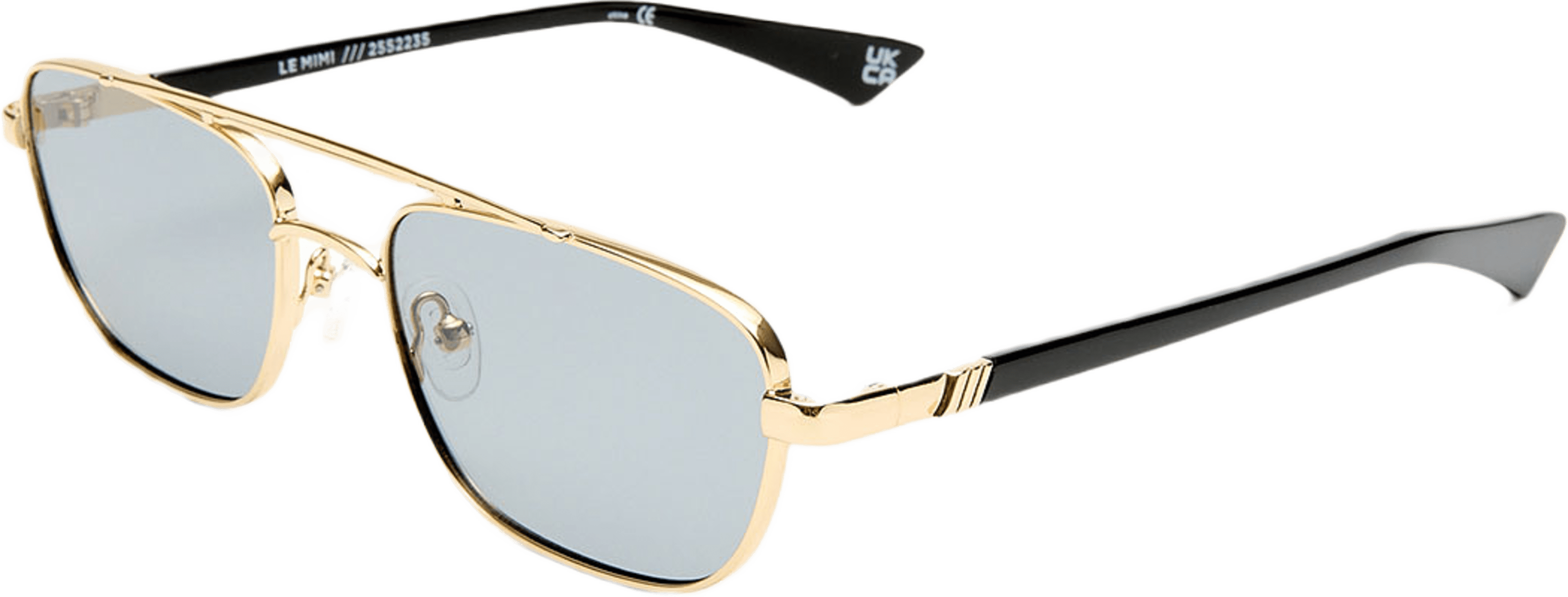Le Mimi, från Le Specs, i färgen Smoke Tint. Klicka för att öppna bilden i stort format