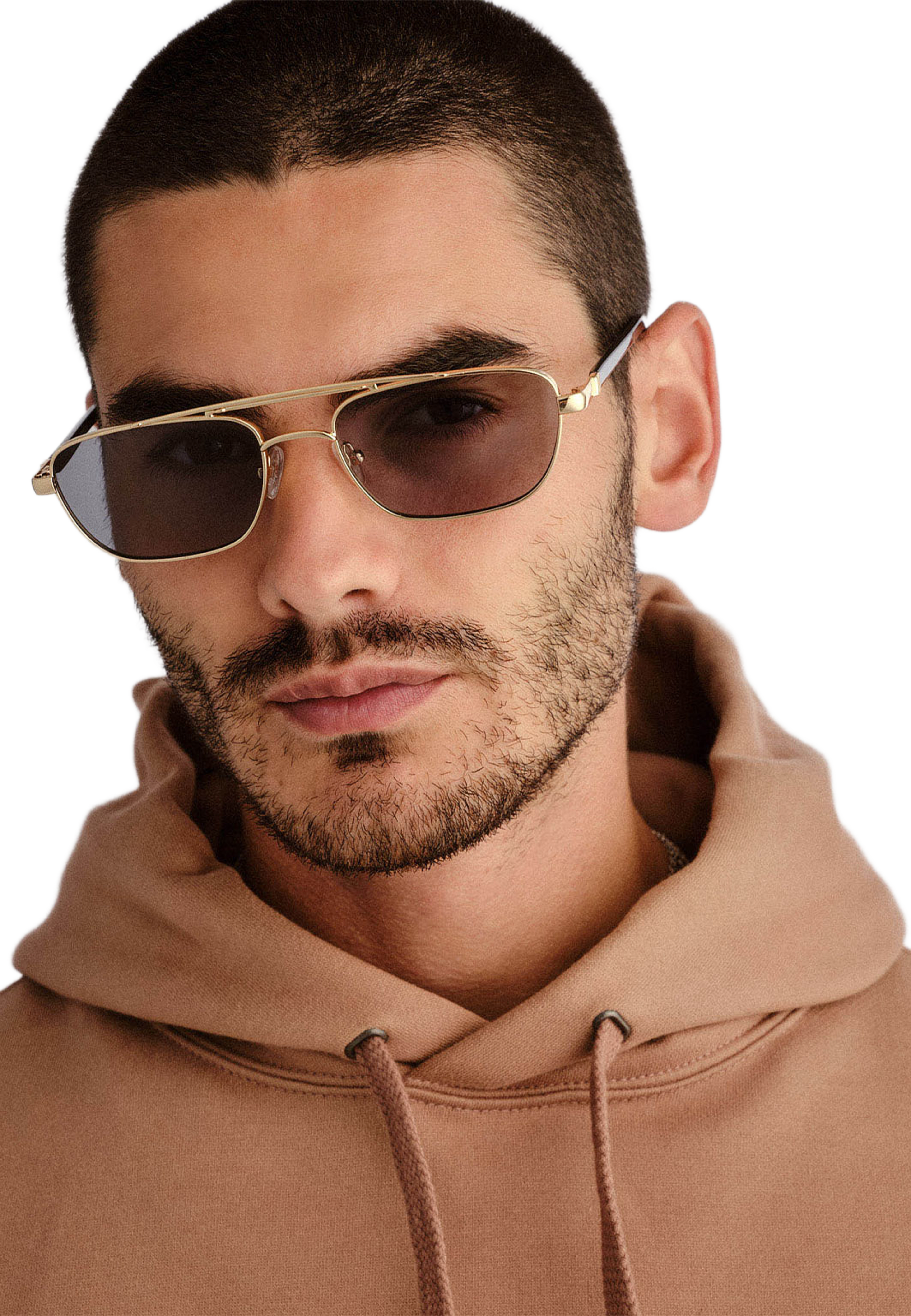 Le Mimi, från Le Specs, i färgen Smoke Tint. Klicka för att öppna bilden i stort format