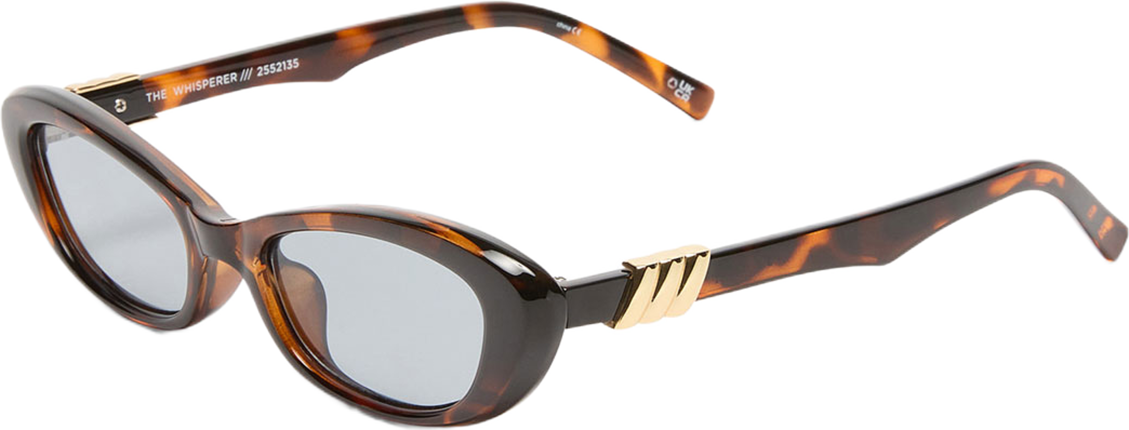 The Whisperer, från Le Specs, i färgen Dark Tort. Klicka för att öppna bilden i stort format