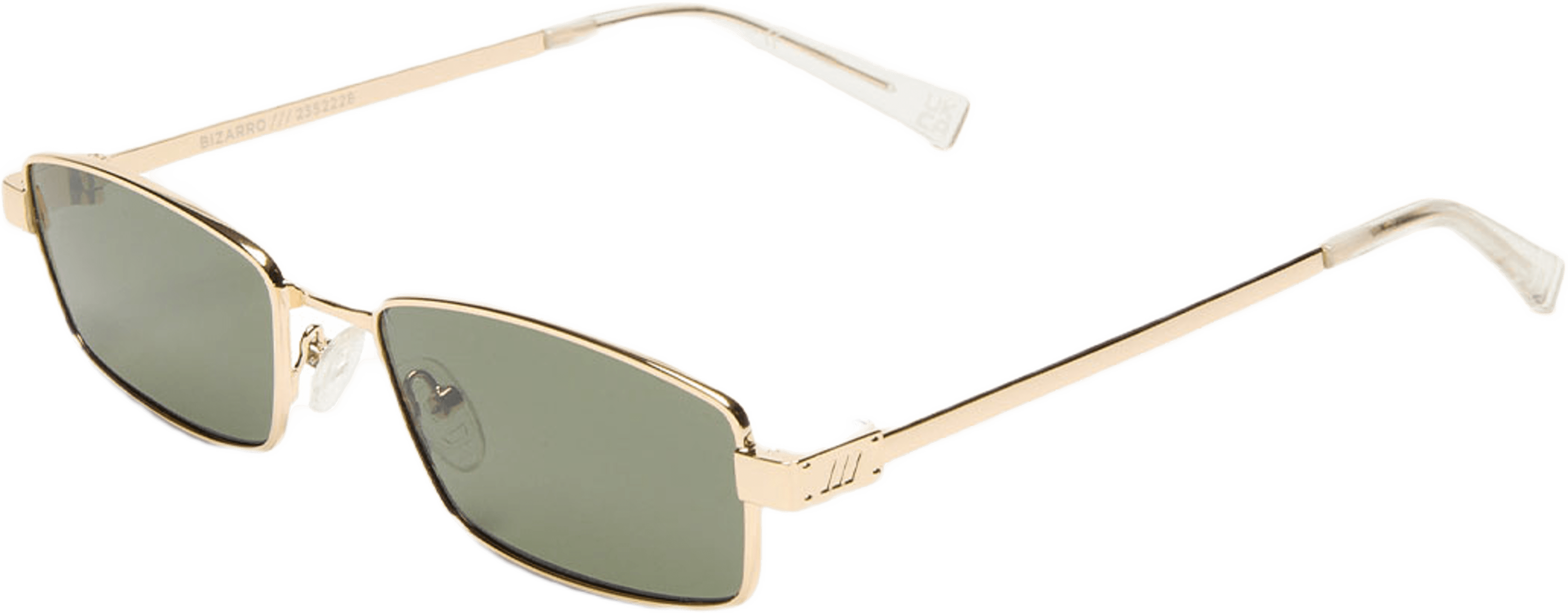 Bizarro, från Le Specs, i färgen Bright Gold / Clear. Klicka för att öppna bilden i stort format