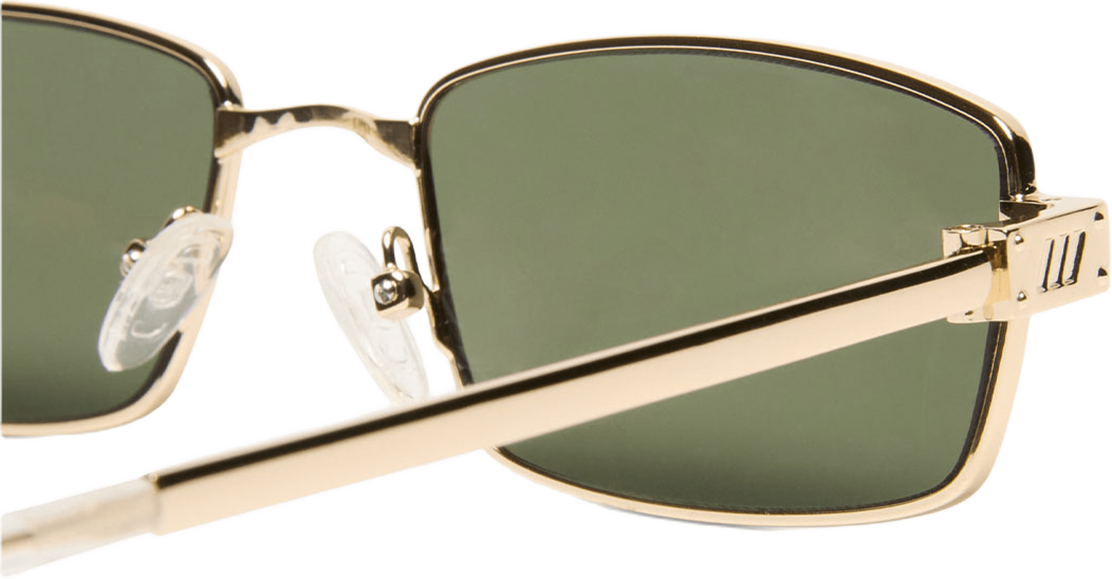 Bizarro, från Le Specs, i färgen Bright Gold / Clear. Klicka för att öppna bilden i stort format