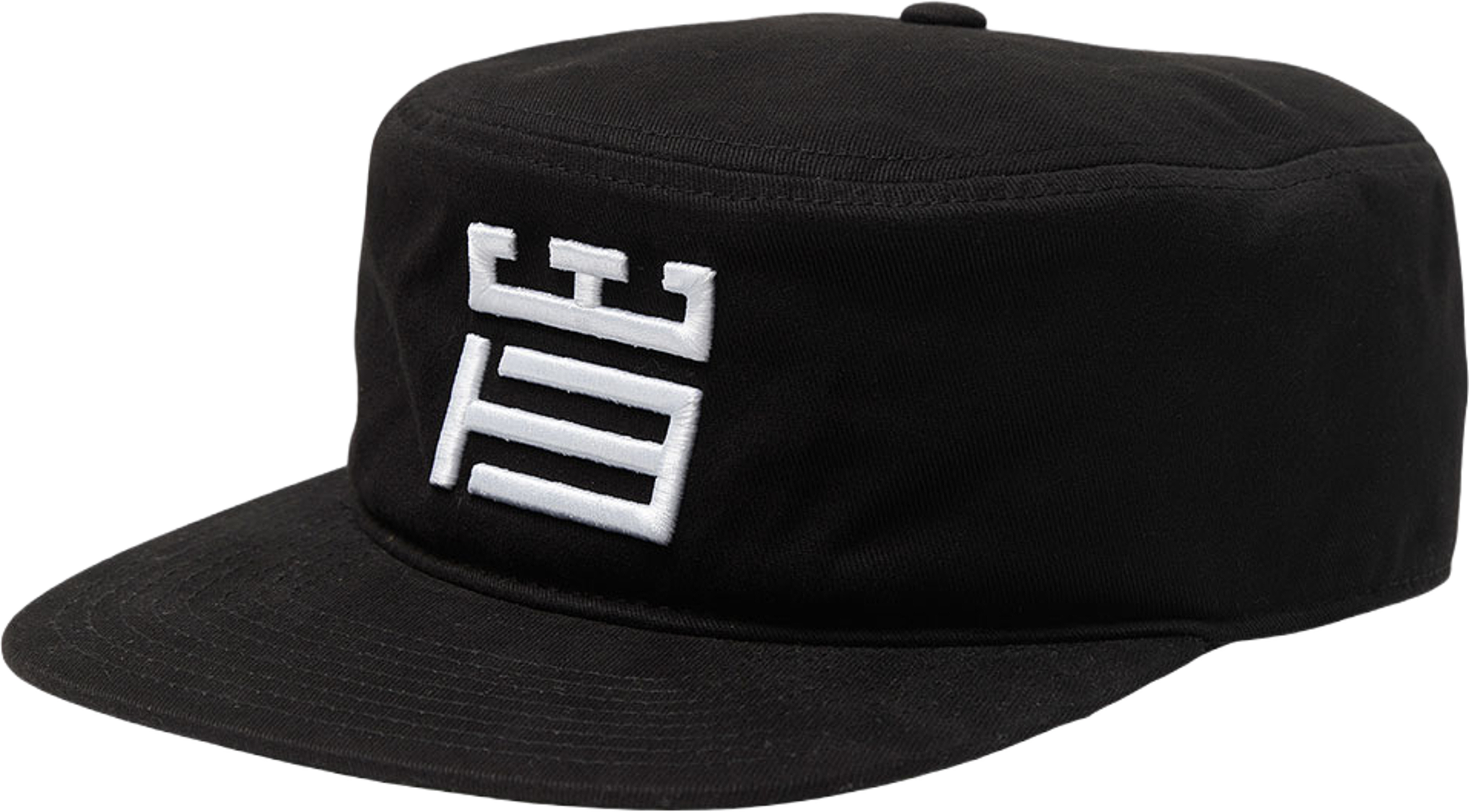 Yin Pillbox Cap, från Woodbird, i färgen Black. Klicka för att öppna bilden i stort format