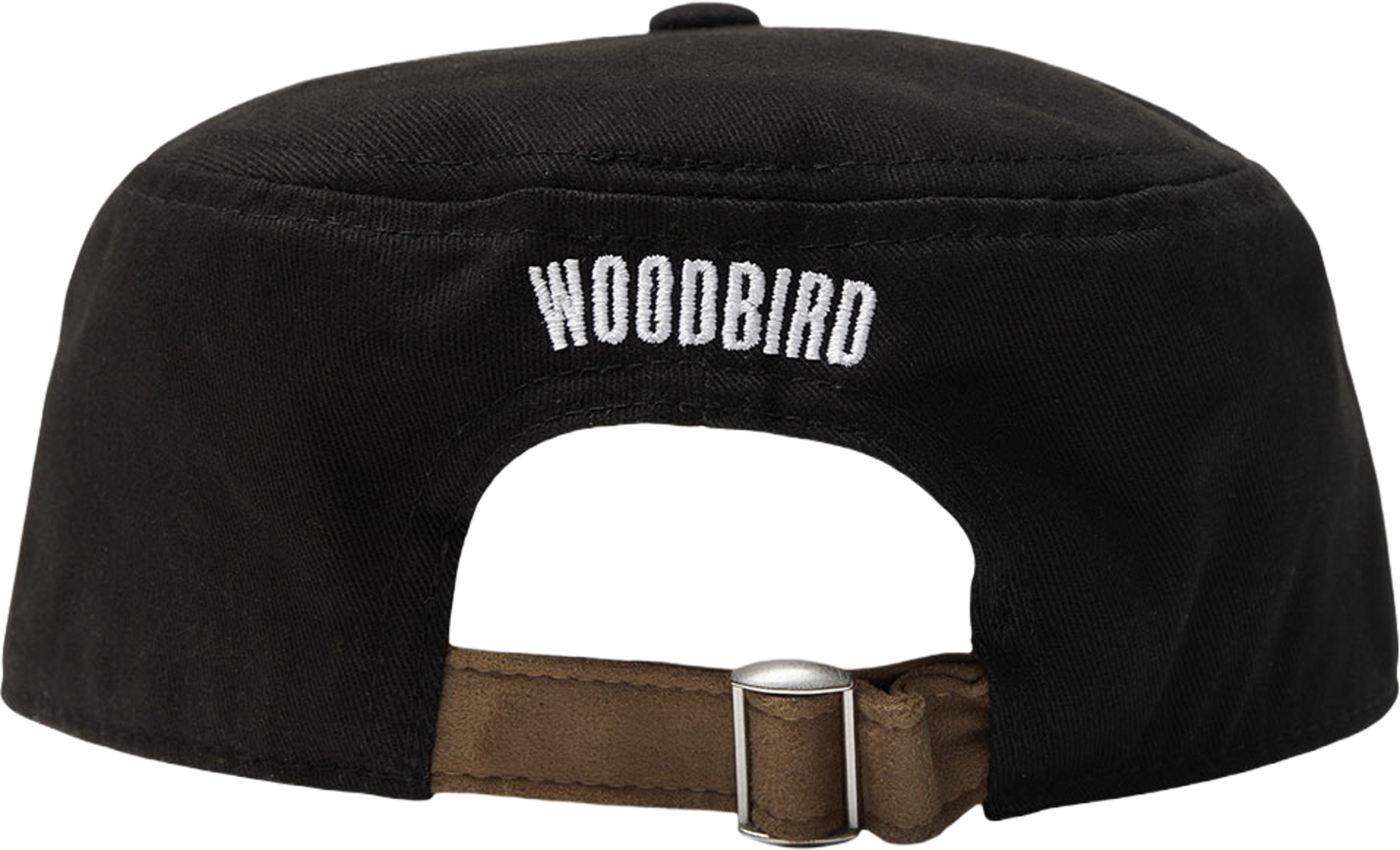 Yin Pillbox Cap, från Woodbird, i färgen Black. Klicka för att öppna bilden i stort format