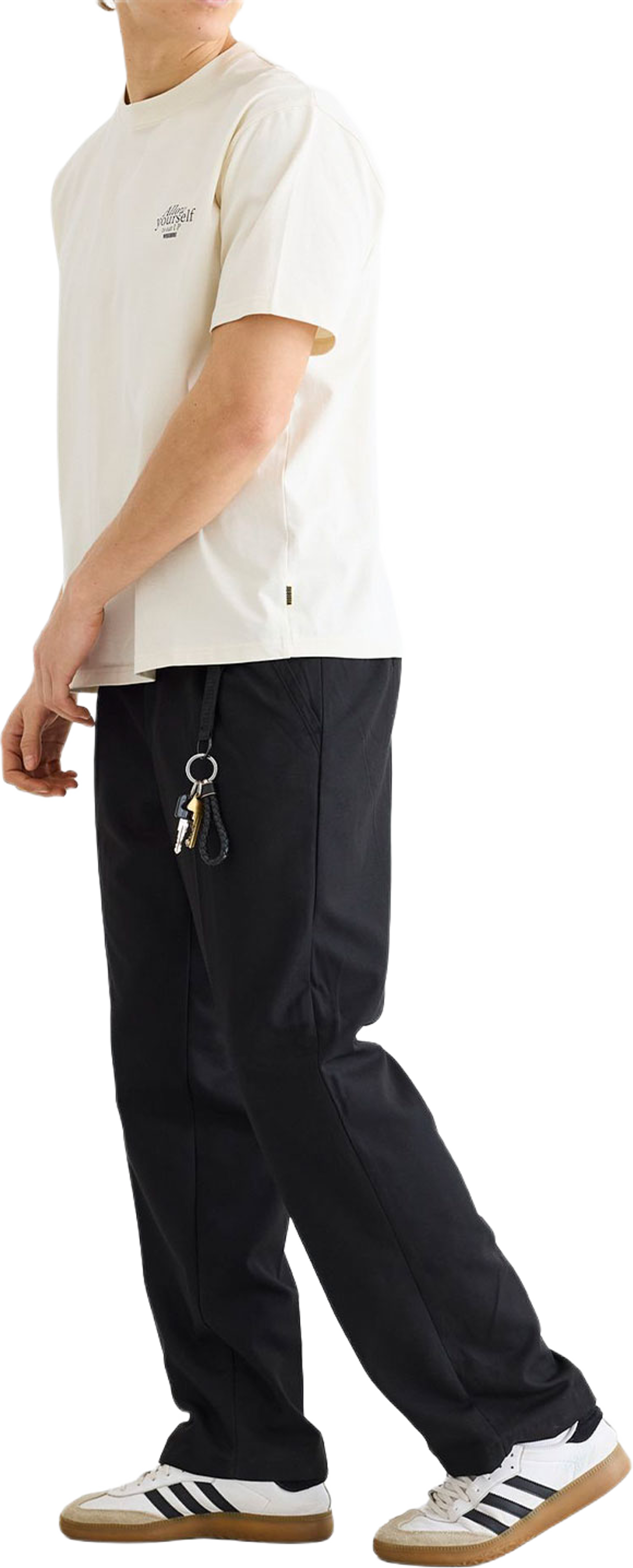 Ben Suit Pant, från Woodbird, i färgen Black. Klicka för att öppna bilden i stort format