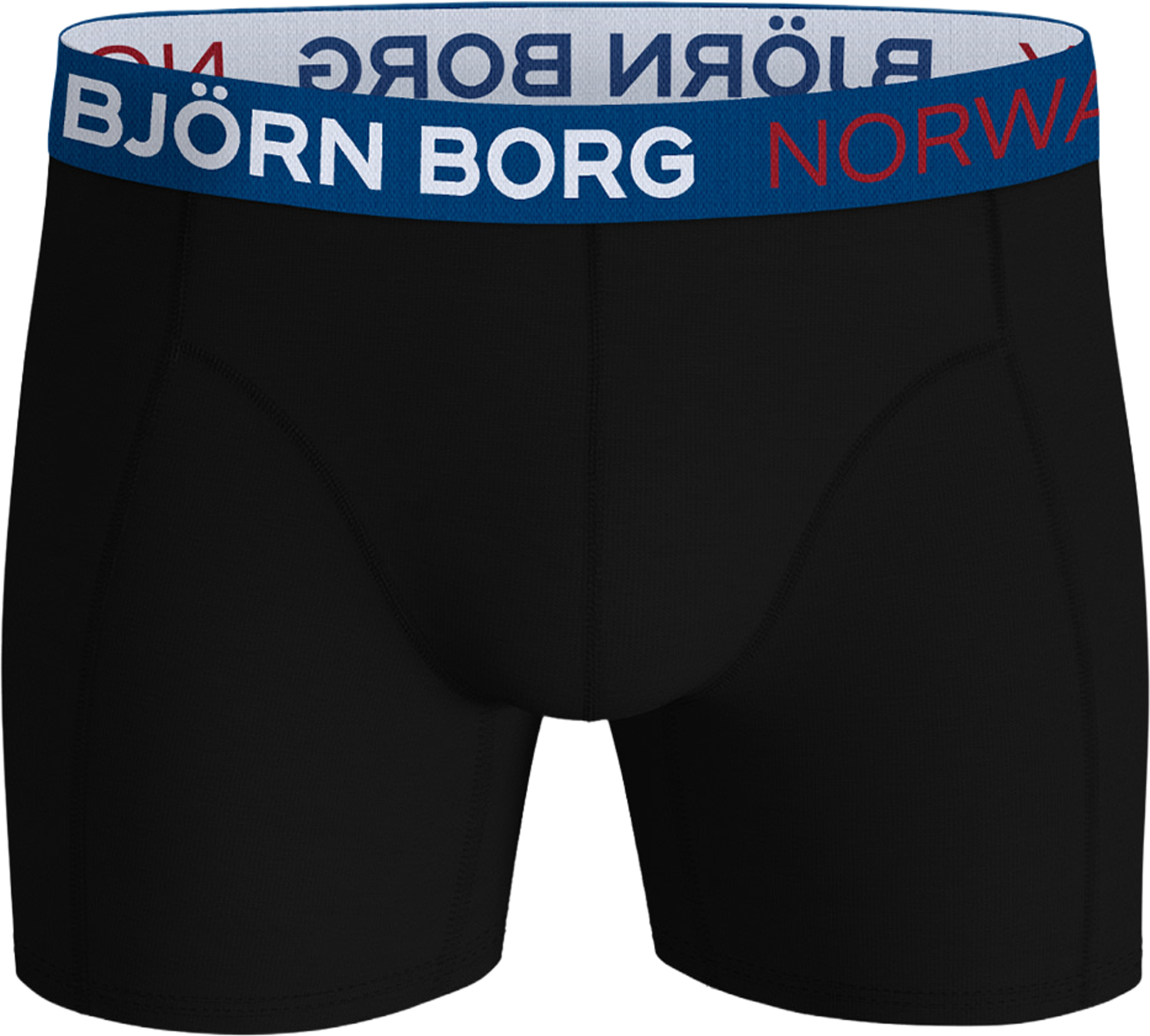 Cotton Stretch Boxer Norway 3p, från Björn Borg, i färgen Multipack 1. Klicka för att öppna bilden i stort format
