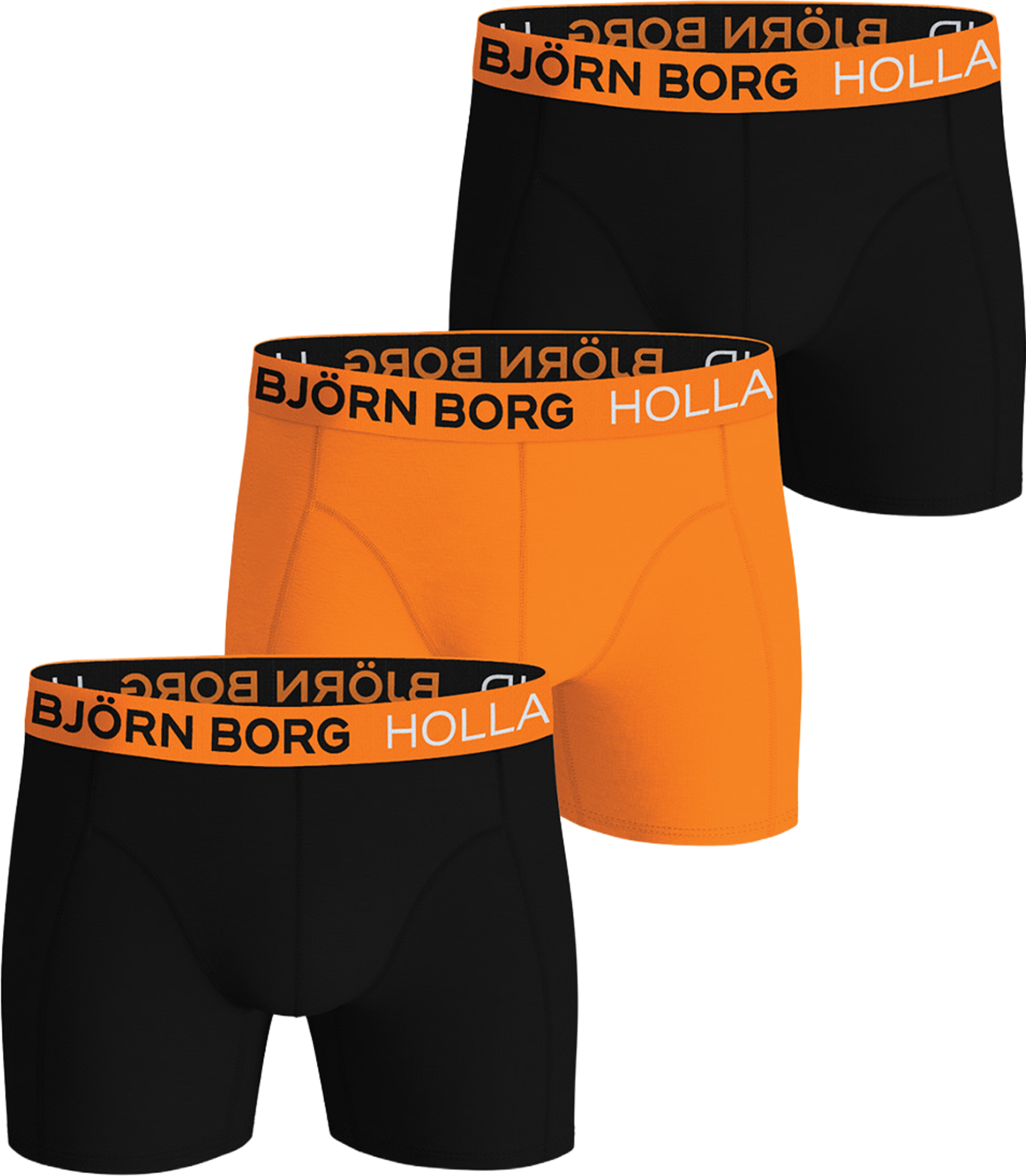 Cotton Stretch Boxer Holland 3p, från Björn Borg, i färgen Multipack 1. Klicka för att öppna bilden i stort format
