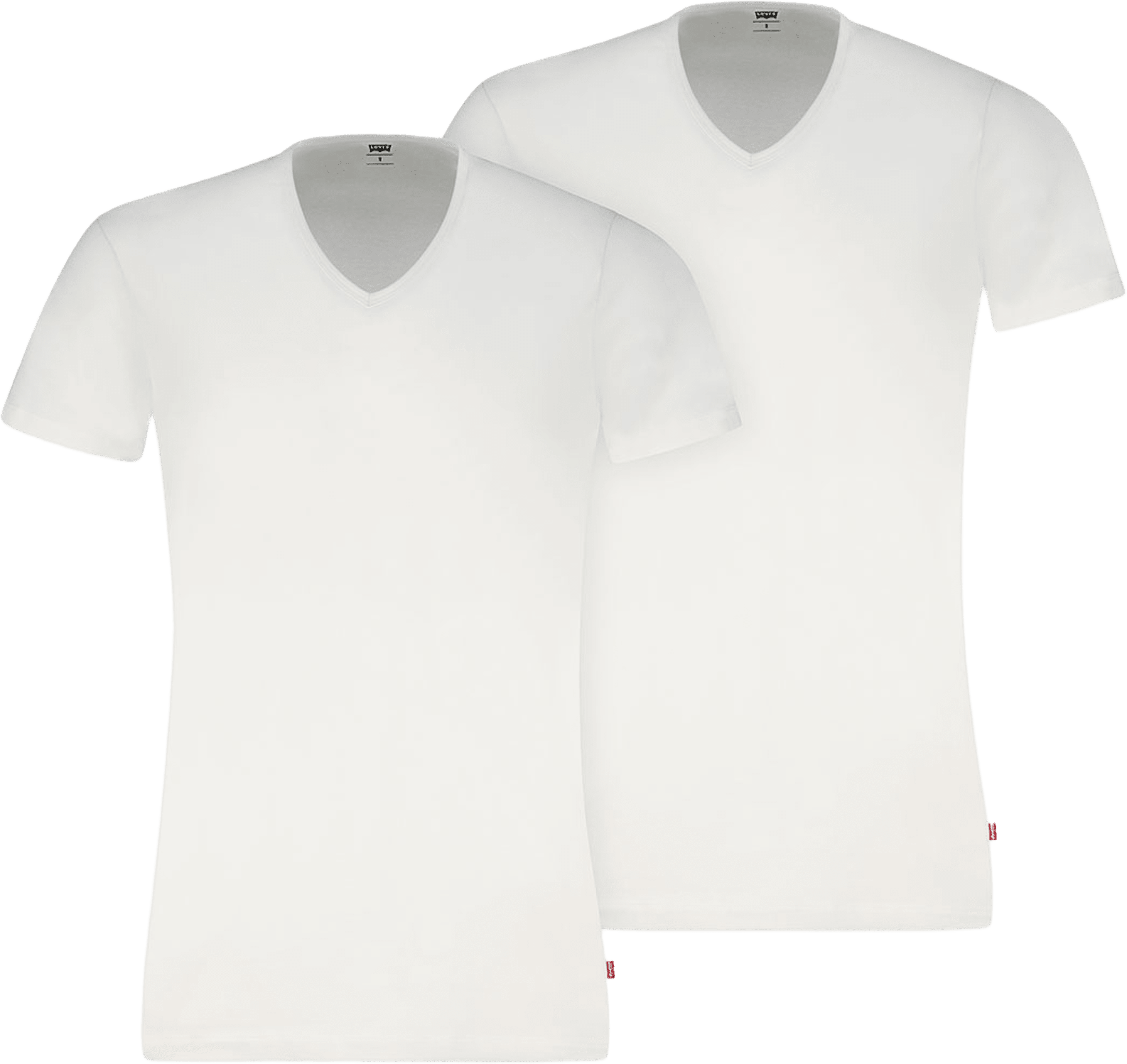 Levi’s® Men's T-Shirt 2 Pack, från Levi's, i färgen White. Klicka för att öppna bilden i stort format