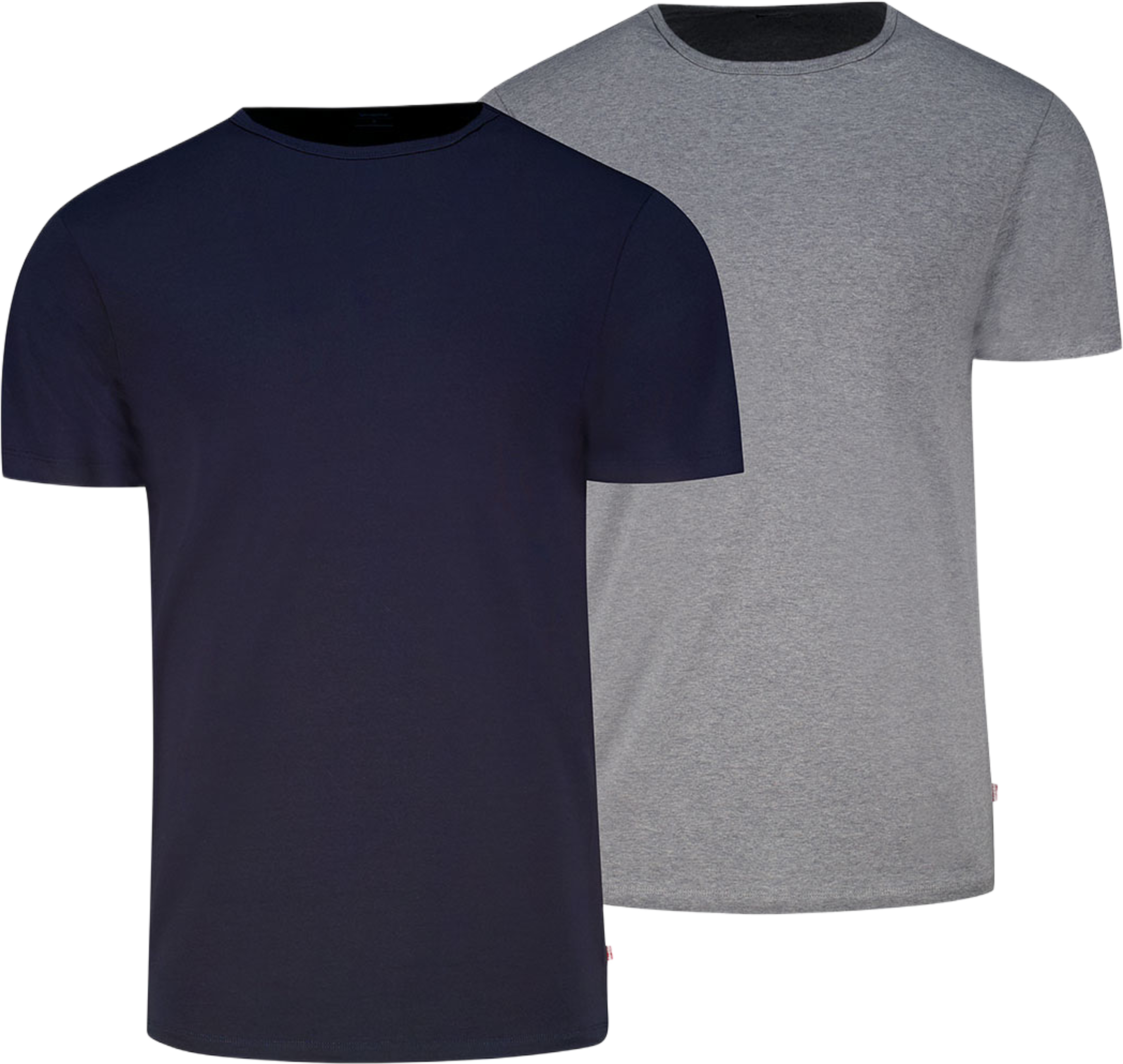Levi’s® Men's T-Shirt 2 Pack, från Levi's, i färgen Navy/Grey Melange. Klicka för att öppna bilden i stort format