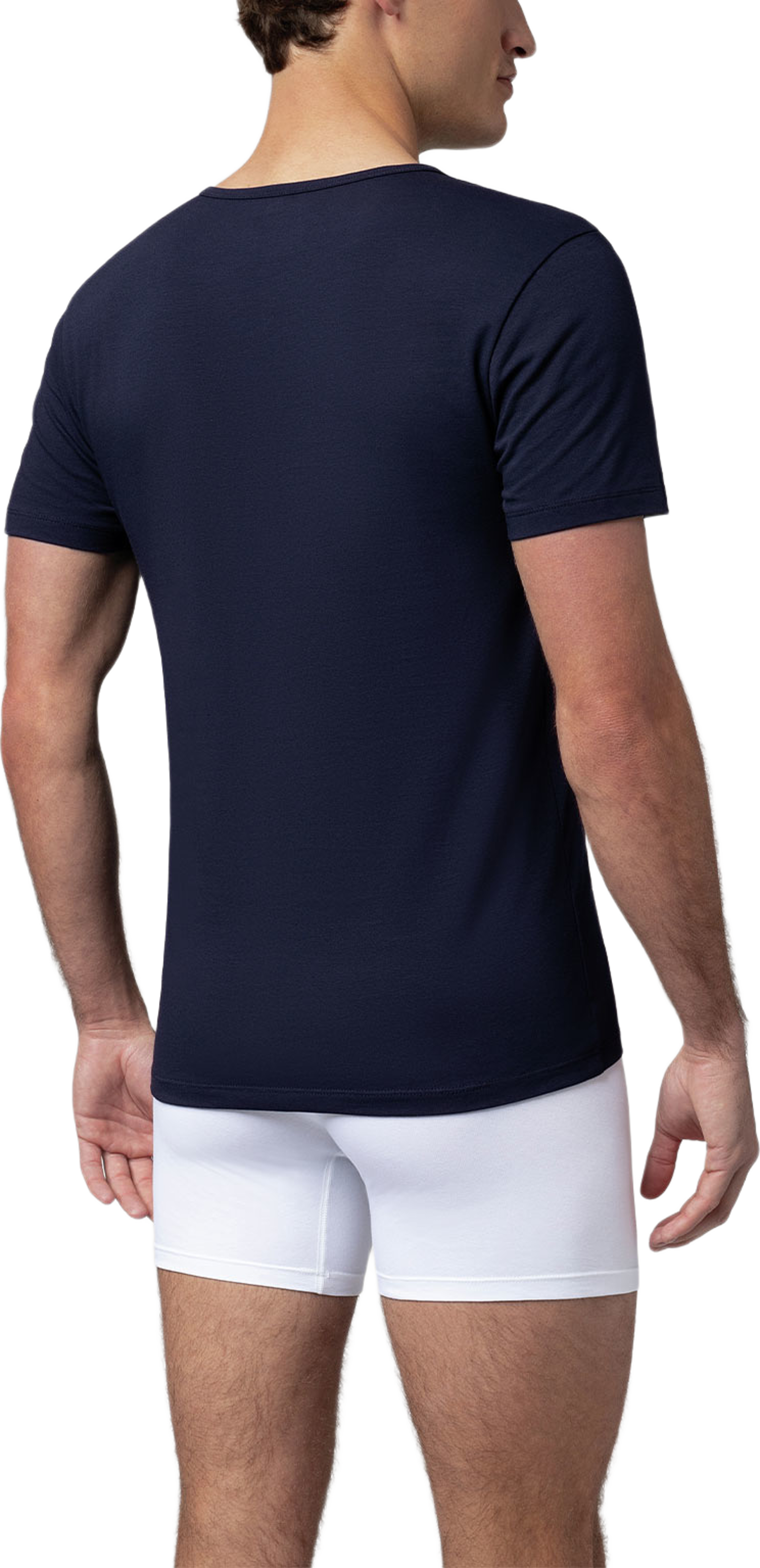 Levi’s® Men's T-Shirt 2 Pack, från Levi's, i färgen Navy/Grey Melange. Klicka för att öppna bilden i stort format