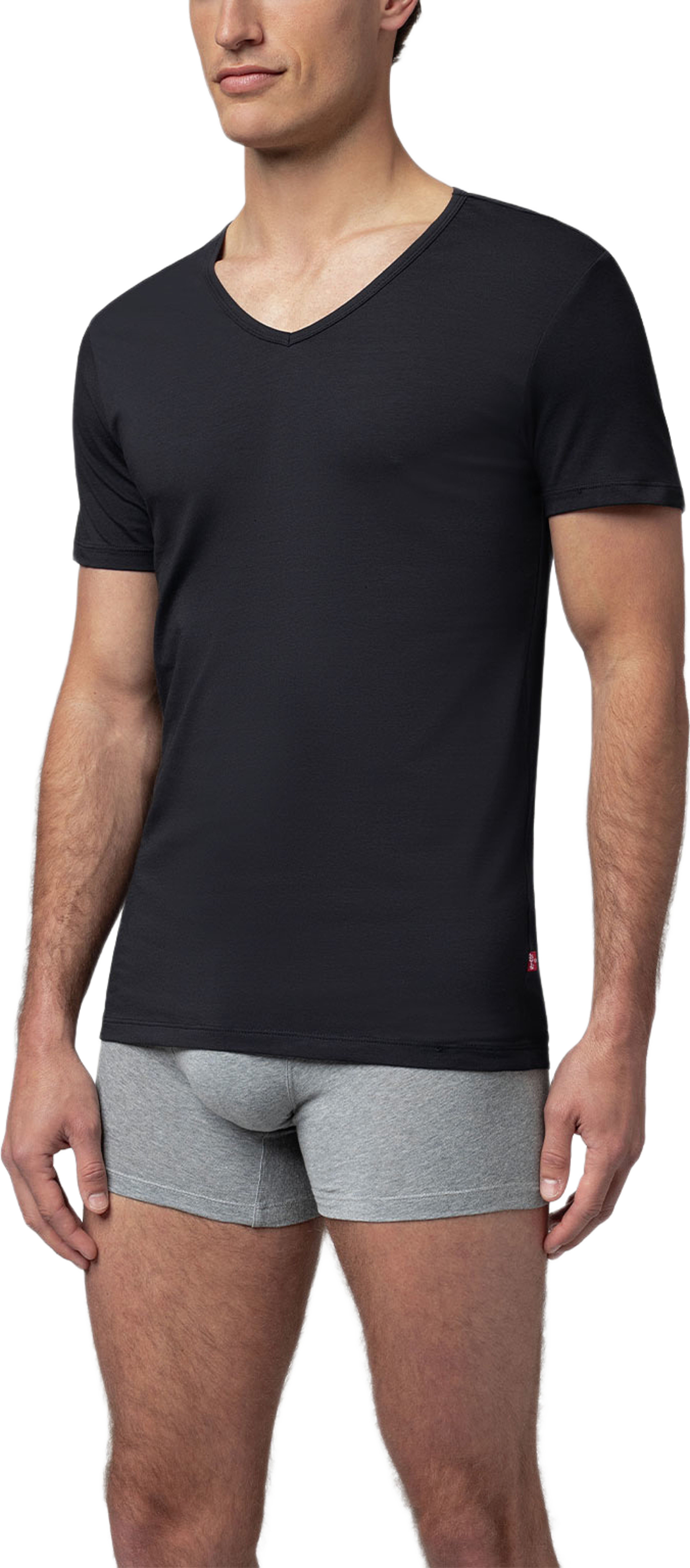 Levi’s® Men's T-Shirt 2 Pack, från Levi's, i färgen Jet Black. Klicka för att öppna bilden i stort format
