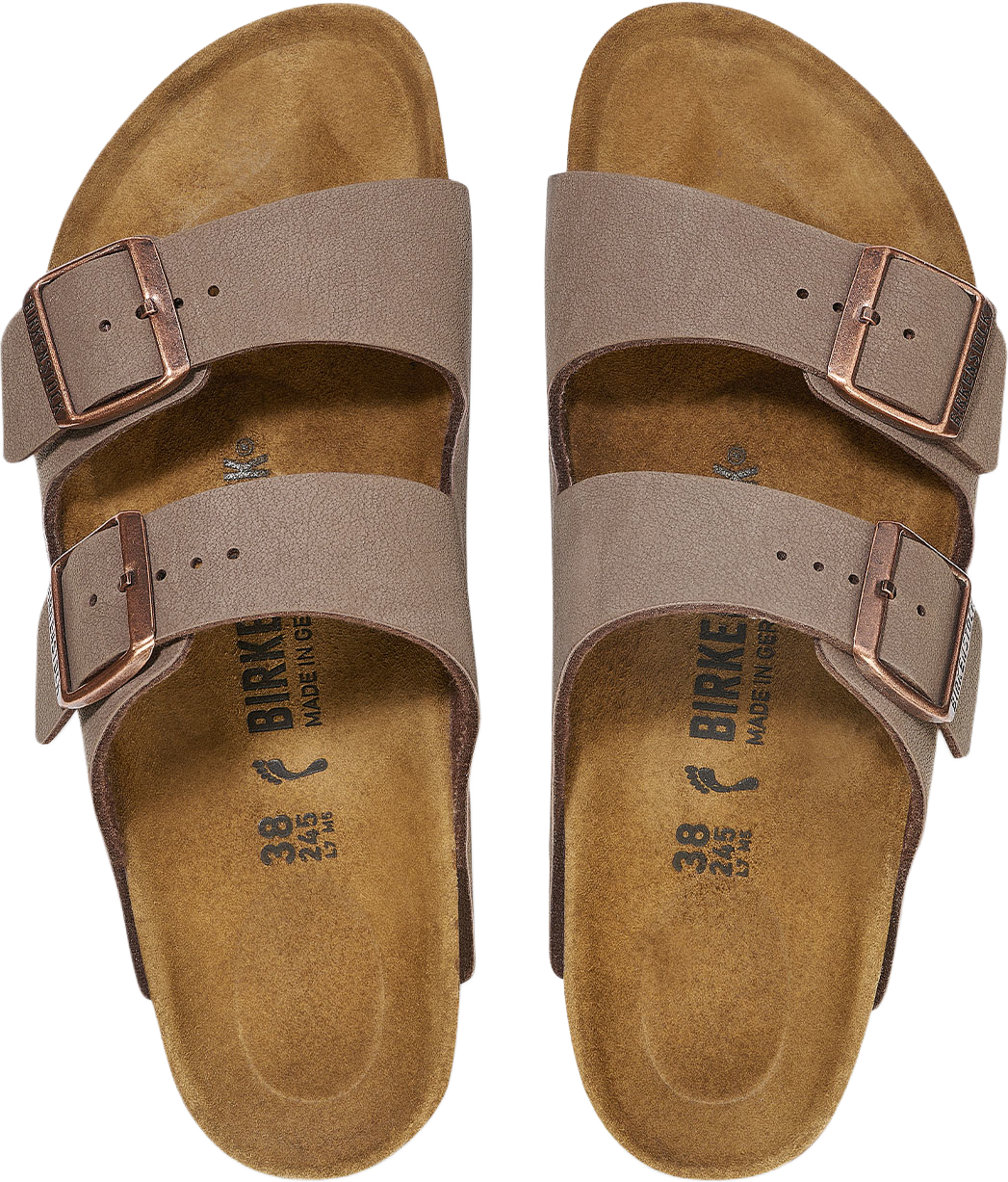 Arizona BFBC, från Birkenstock, i färgen Mocca. Klicka för att öppna bilden i stort format