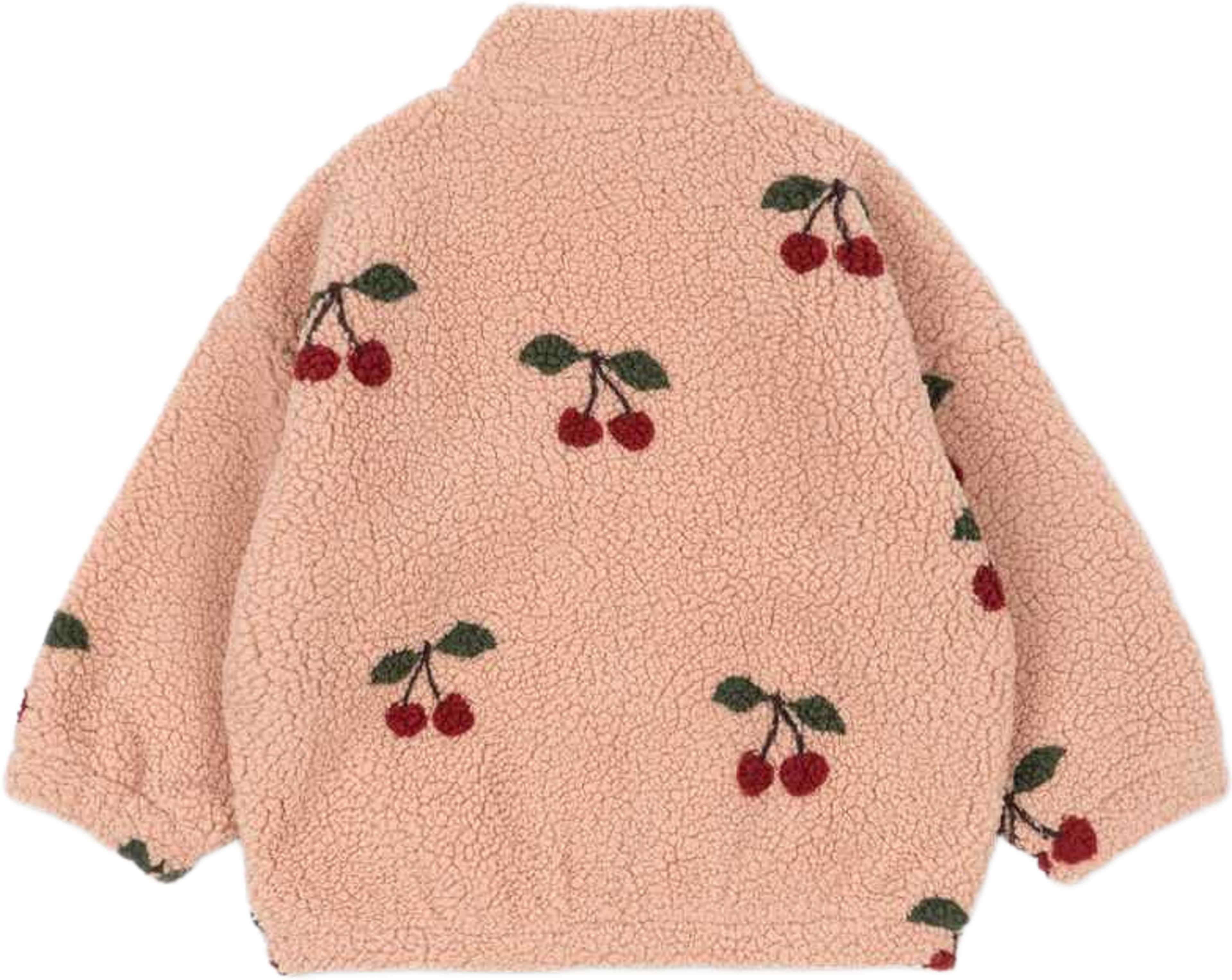 JODY TEDDY JACKET GRS, från Konges Sløjd, i färgen Ma Grande Cerise Blush. Klicka för att öppna bilden i stort format