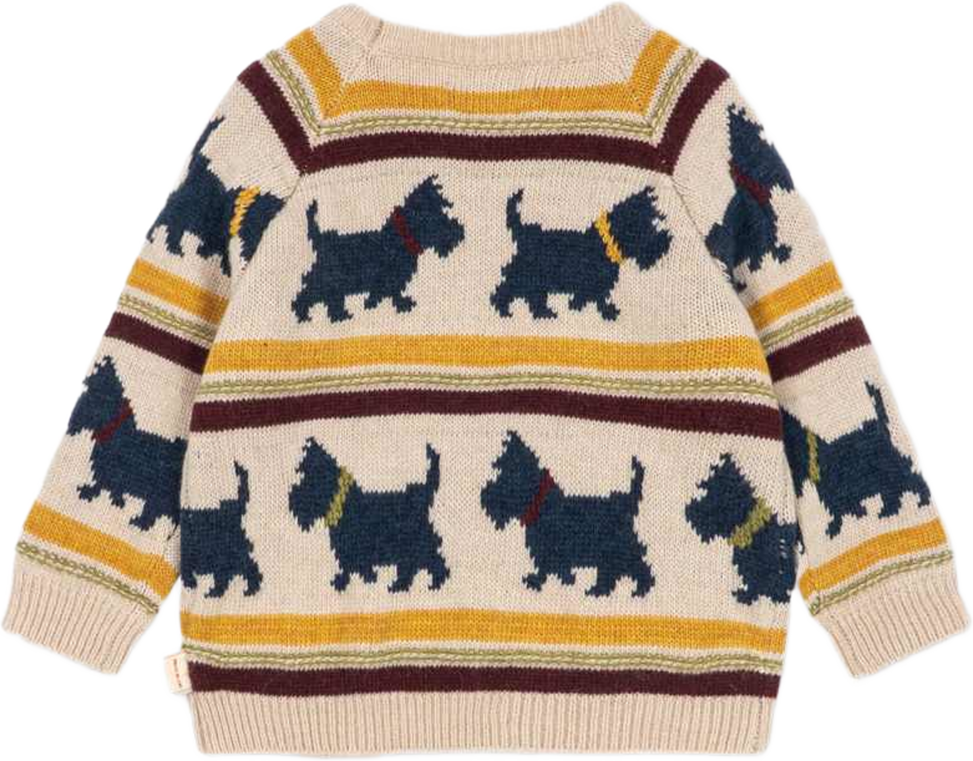 BELOU KNIT SWEATER, från Konges Sløjd, i färgen Piccolo Scottie. Klicka för att öppna bilden i stort format