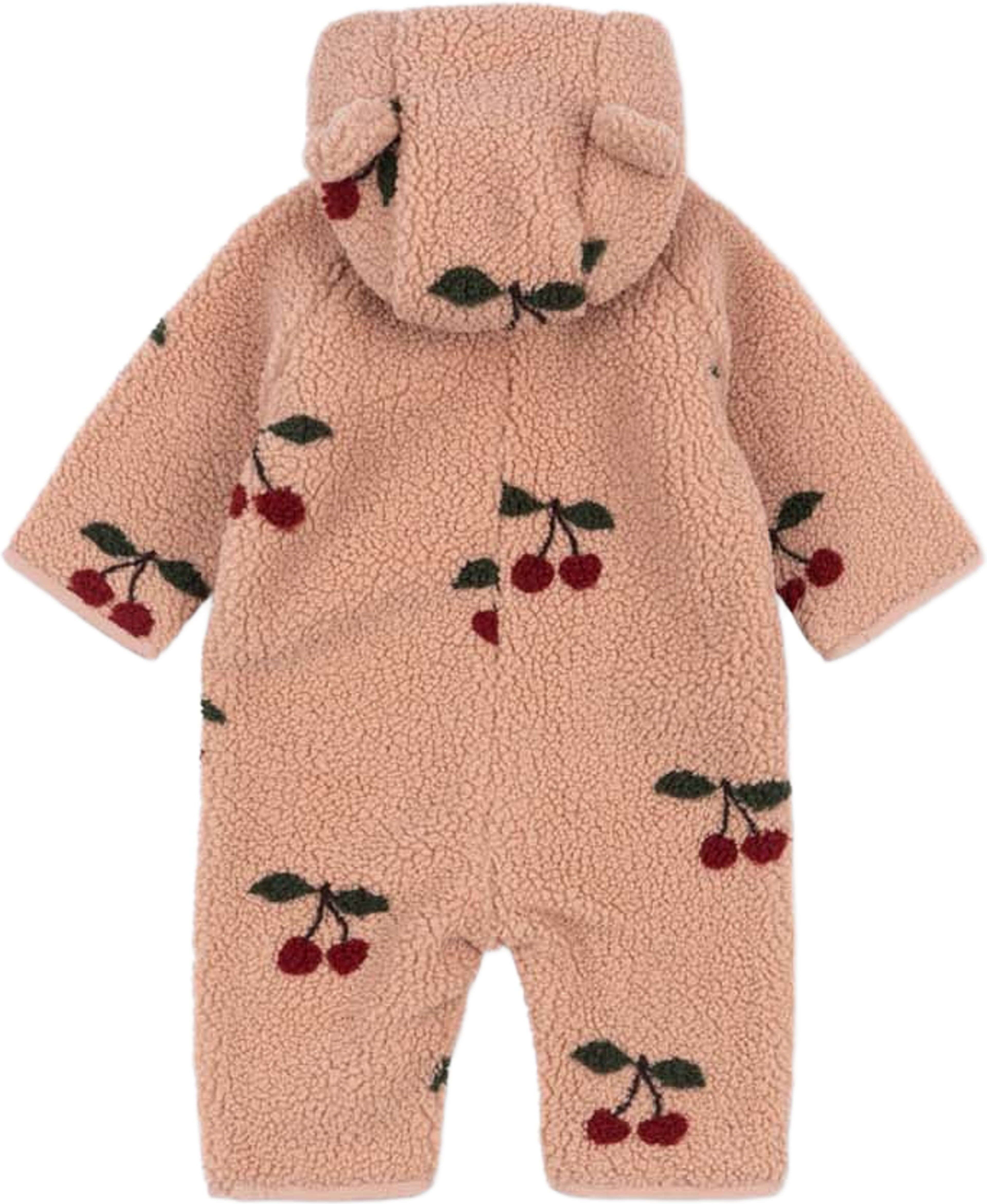 JODY TEDDY ONESIE GRS, från Konges Sløjd, i färgen Ma Grande Cerise Blush. Klicka för att öppna bilden i stort format