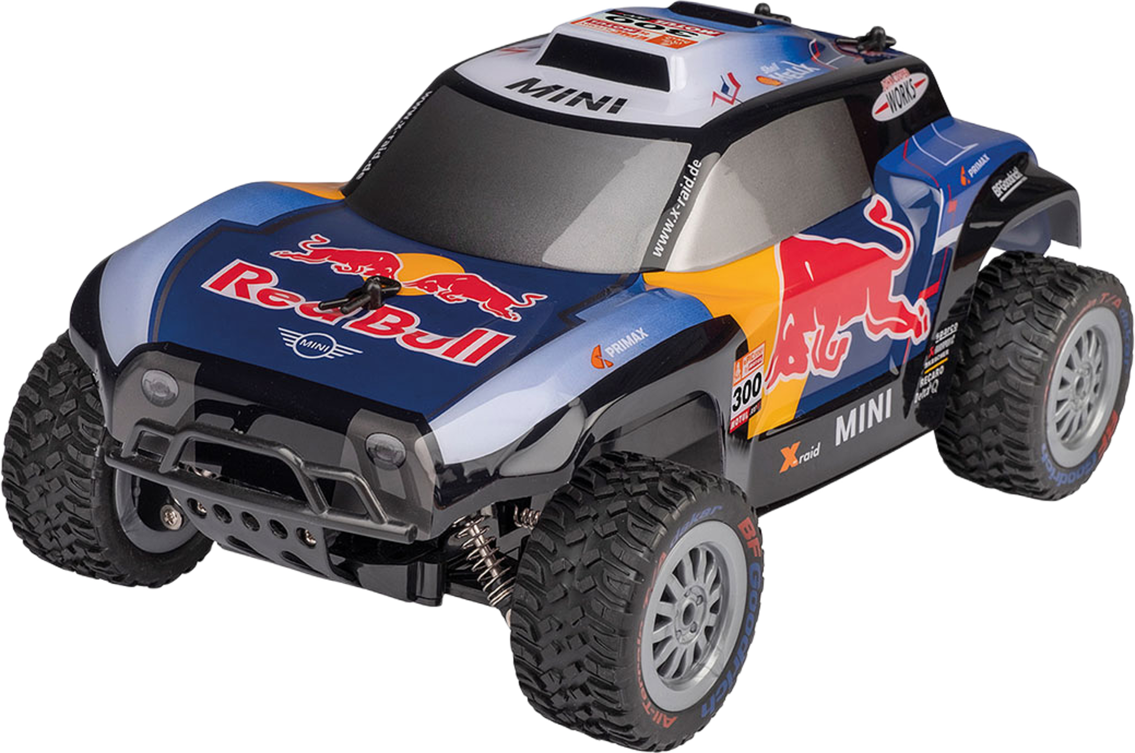 Rc Redbull X-Raid Mini Jcw Buggy Radiostyrd 30 Cm, från SUNTOY. Klicka för att öppna bilden i stort format